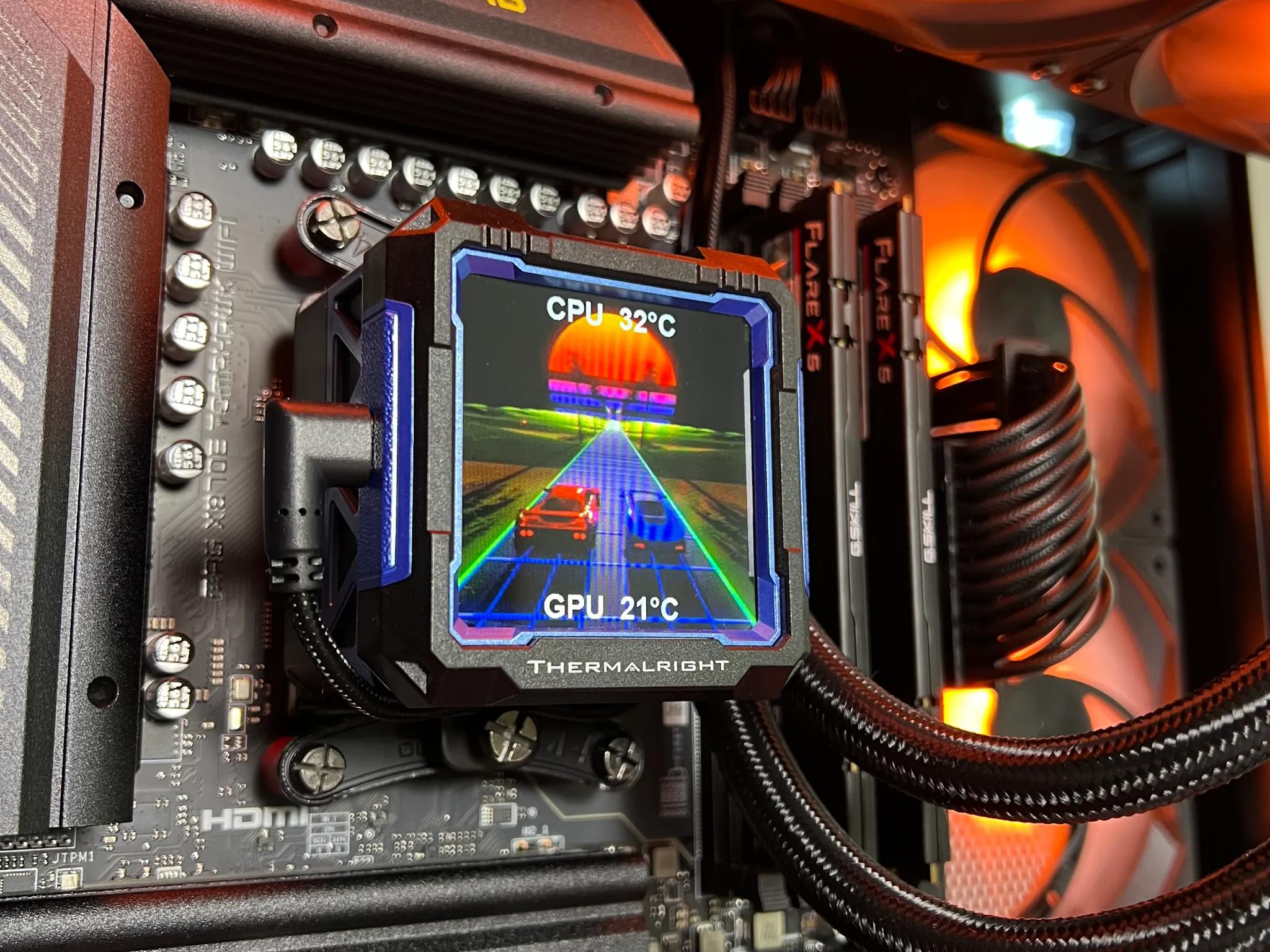 RTX 4070 Ti, Ryzen 9 9900X, 32GB DDR5, 1TB SSD, WiFi - Liquid Cooled Gaming PC