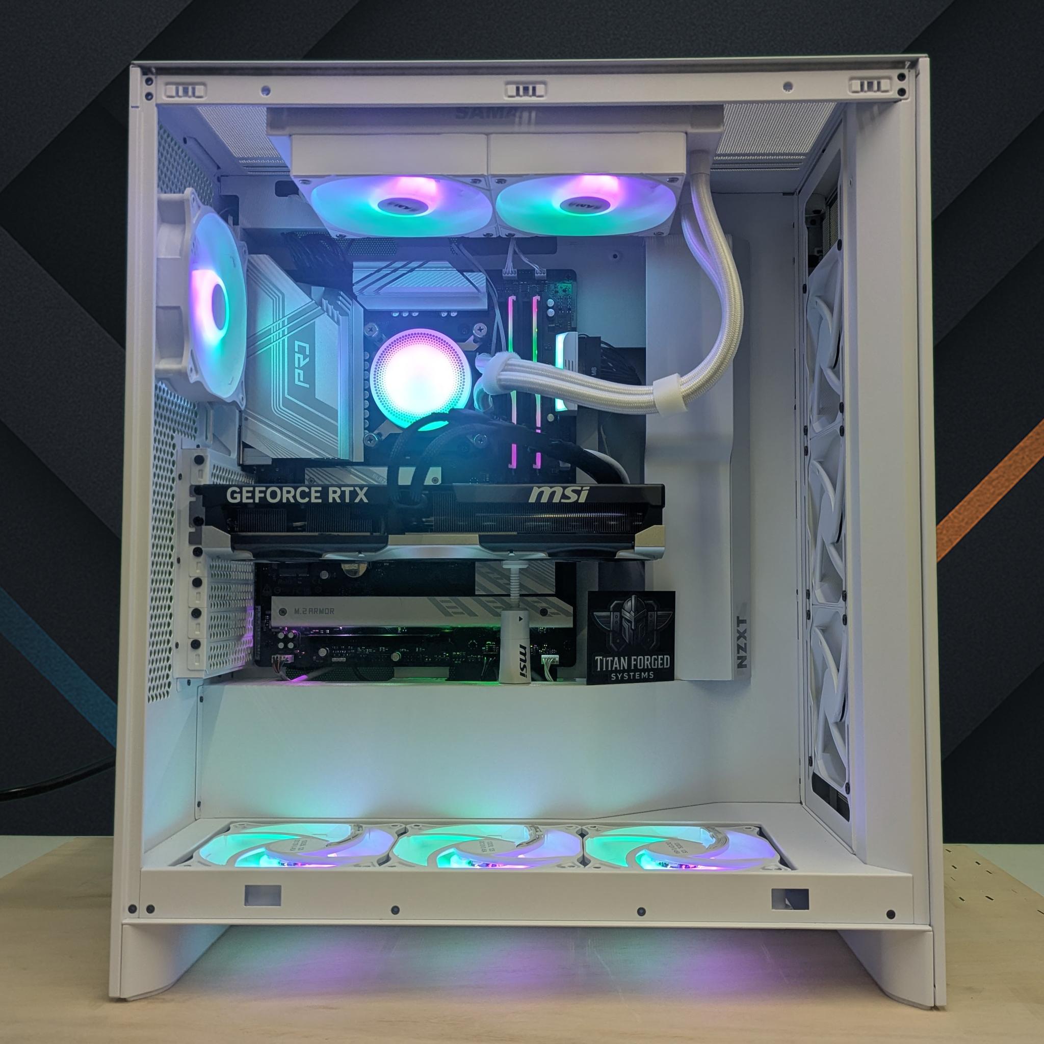 🌸 Livna | MSI Ventus 3X 5070 12GB | 🔹 AMD 9600X | Clean White Build | 32GB DDR5 | 2TB NVMe