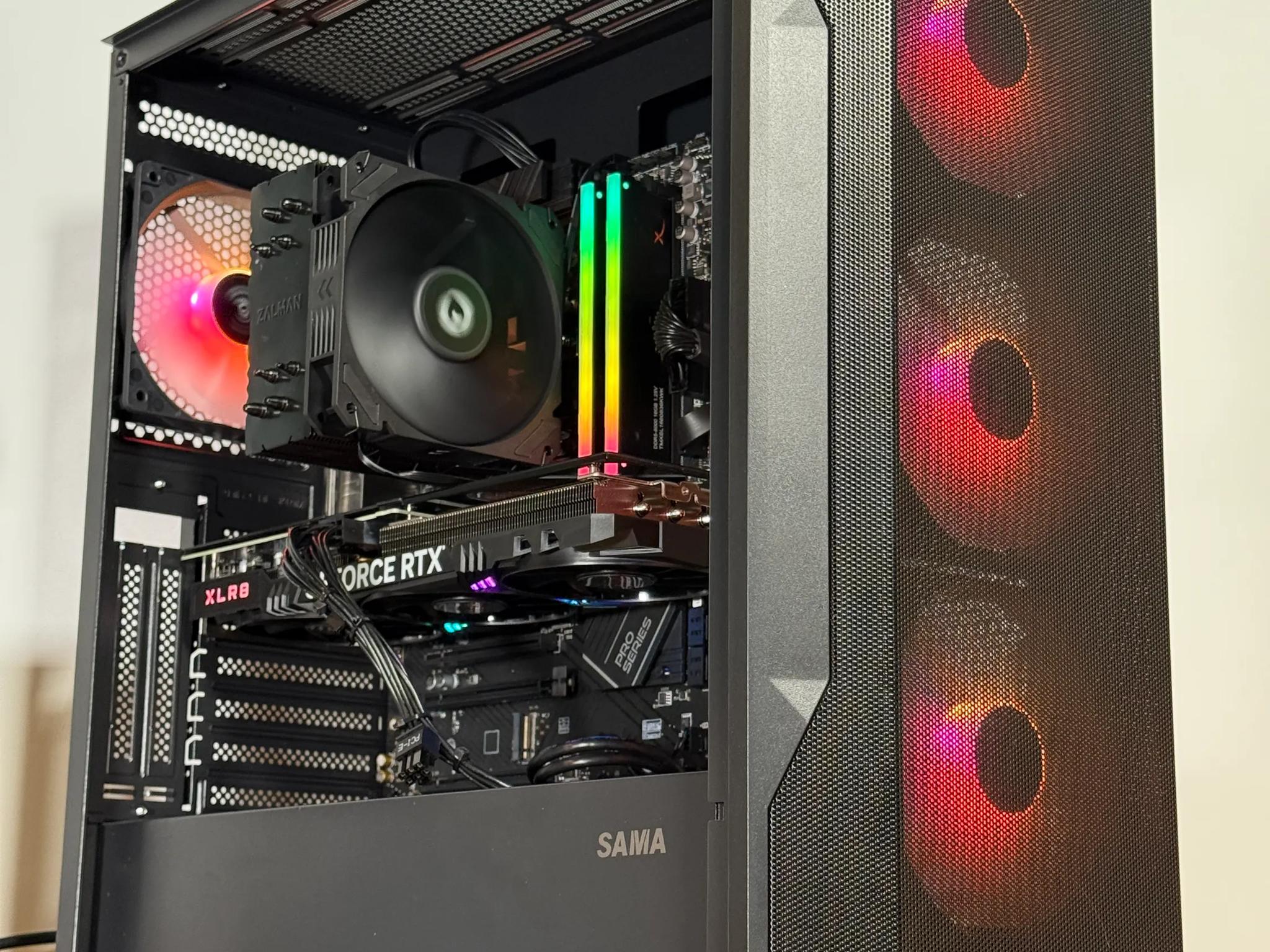 RTX 4070 Ryzen 5 7600X Gaming PC