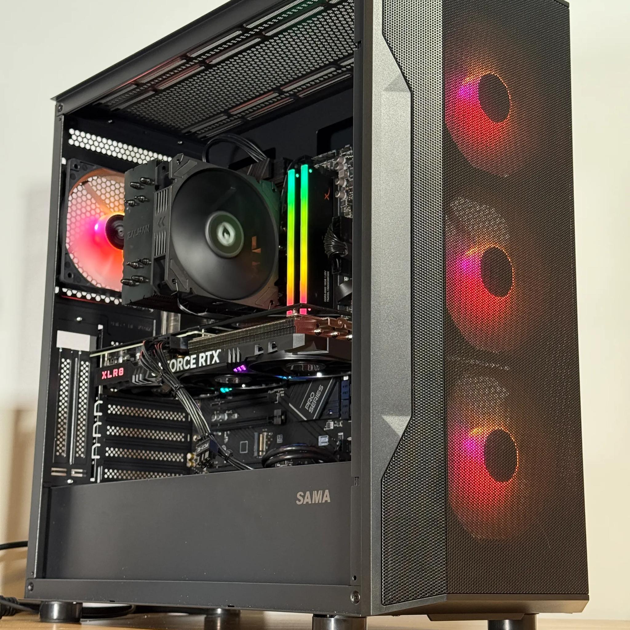 RTX 4070 Ryzen 5 7600X Gaming PC