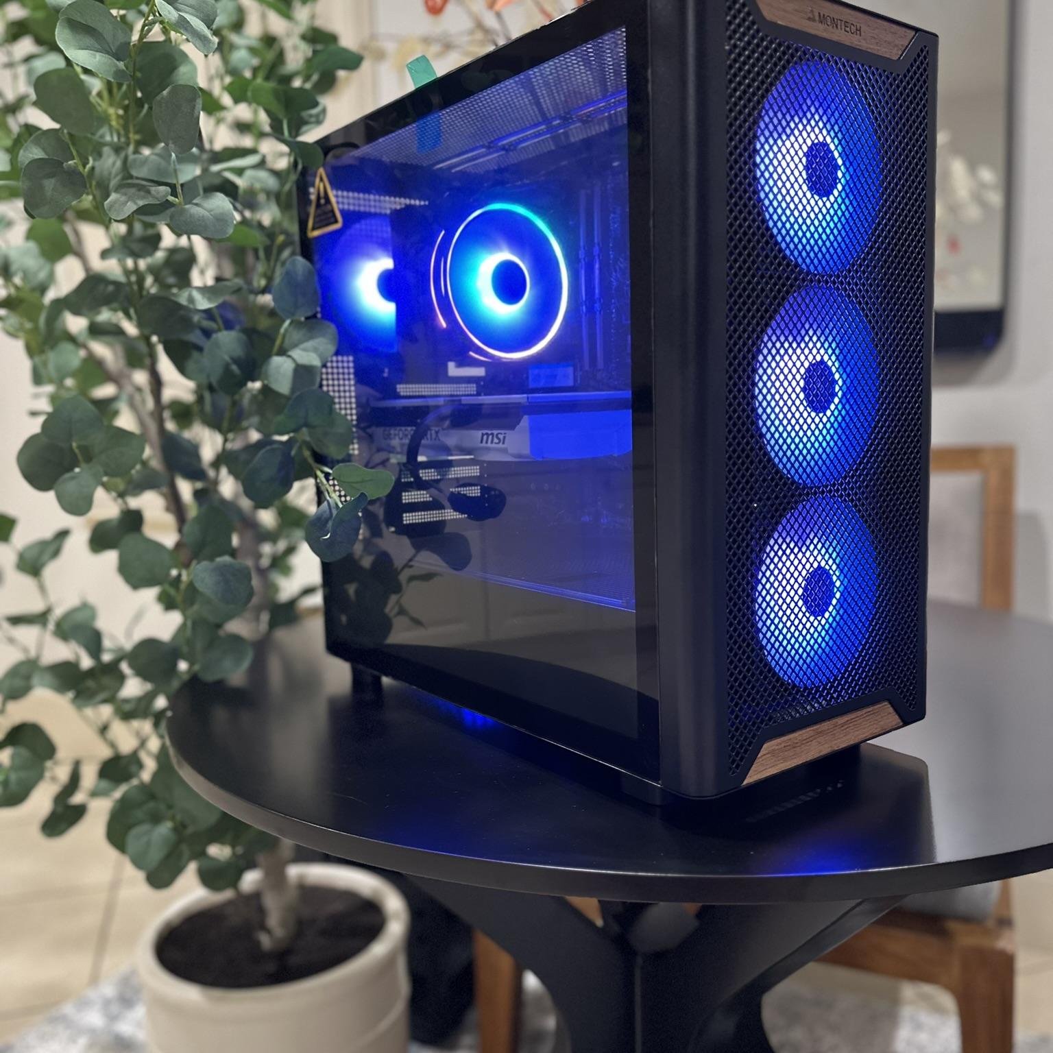 Back to school special pricing Aug 12th - 30th! Brand New Montech XR w/ AM4 CPU & White MSI 5070