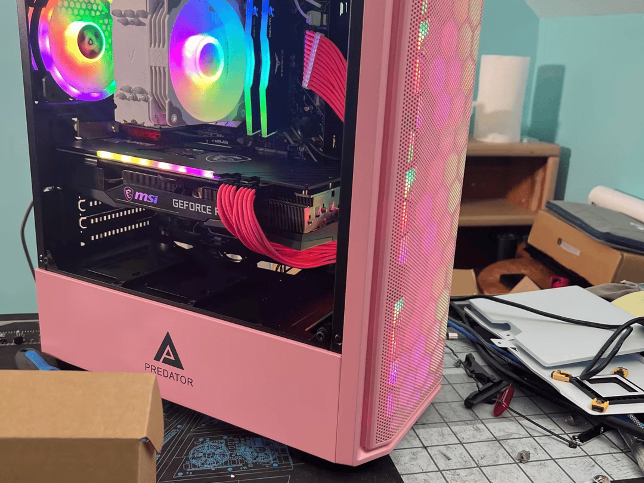 "Pink Panther" RTX 3060 Core i5 12400f