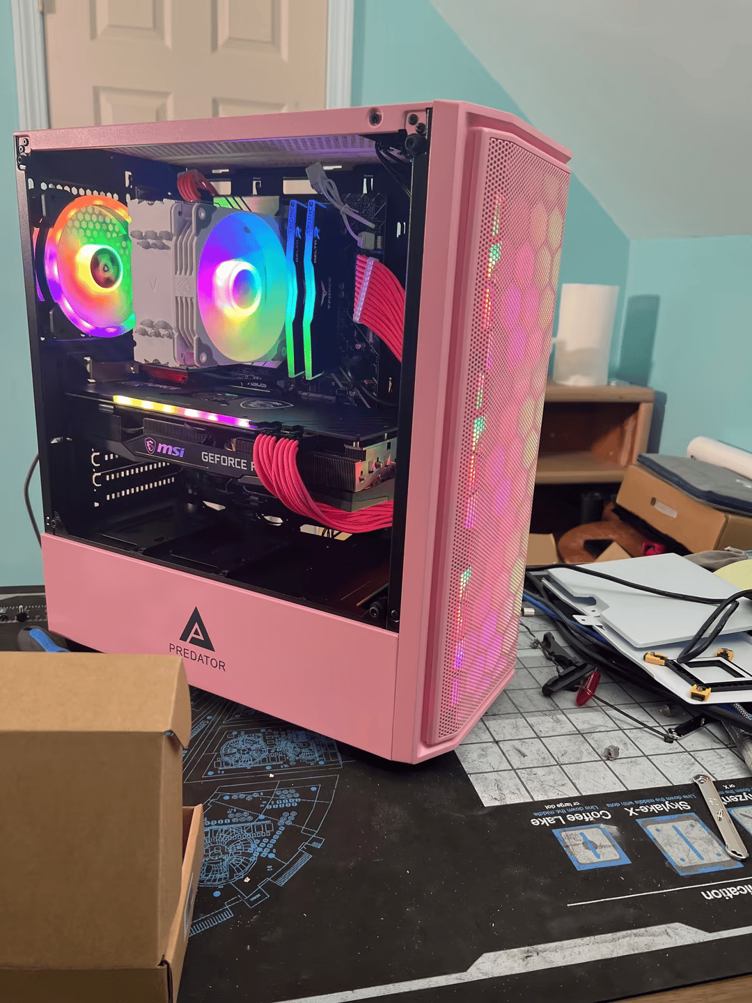 "Pink Panther" RTX 3060 Core i5 12400f