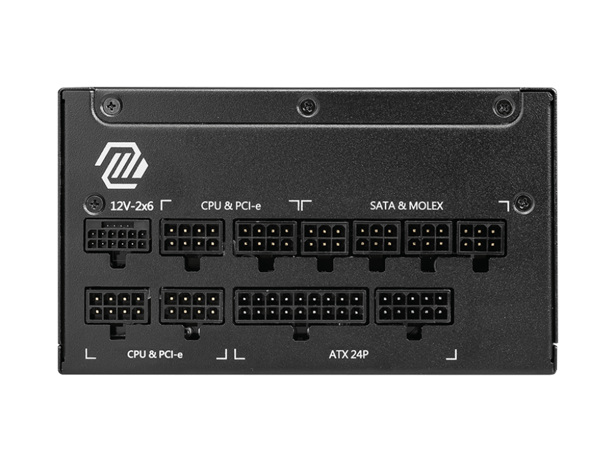 MSI MAG 1250GL PCIE 5 Full Modular 80 Plus Gold 1250W ATX Gaming Power Supply