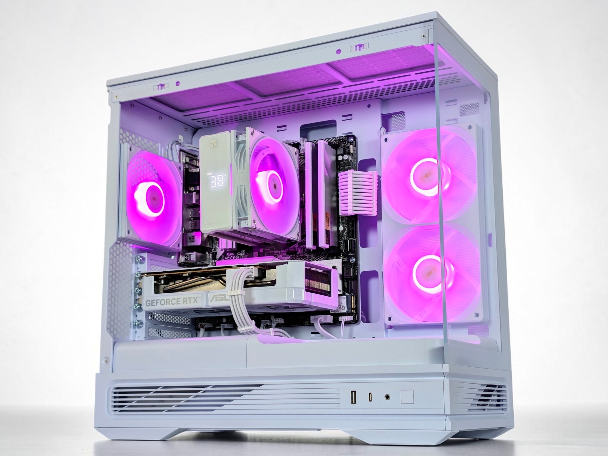 🤍🧊 Iceberg🧊Gaming PC❄️Nvidia RTX 5060 8GB❄️ AMD Ryzen 5 5500❄️16GB DDR4 RAM❄️1 TB
