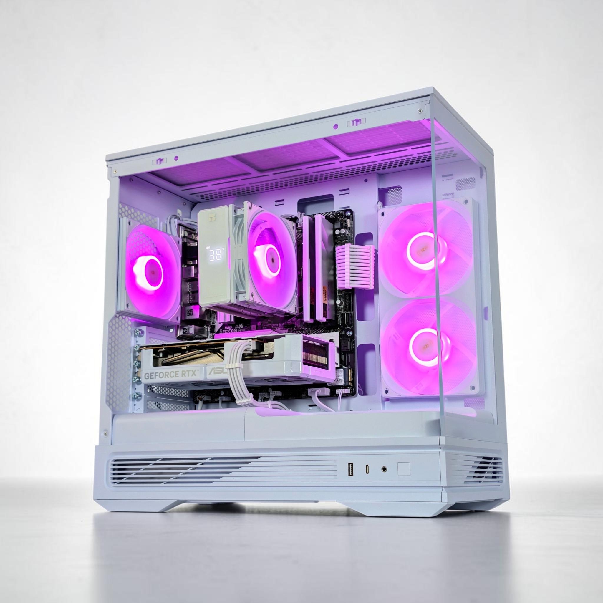 🤍🧊 Iceberg🧊Gaming PC❄️Nvidia RTX 5060 8GB❄️ AMD Ryzen 5 5500❄️16GB DDR4 RAM❄️1 TB