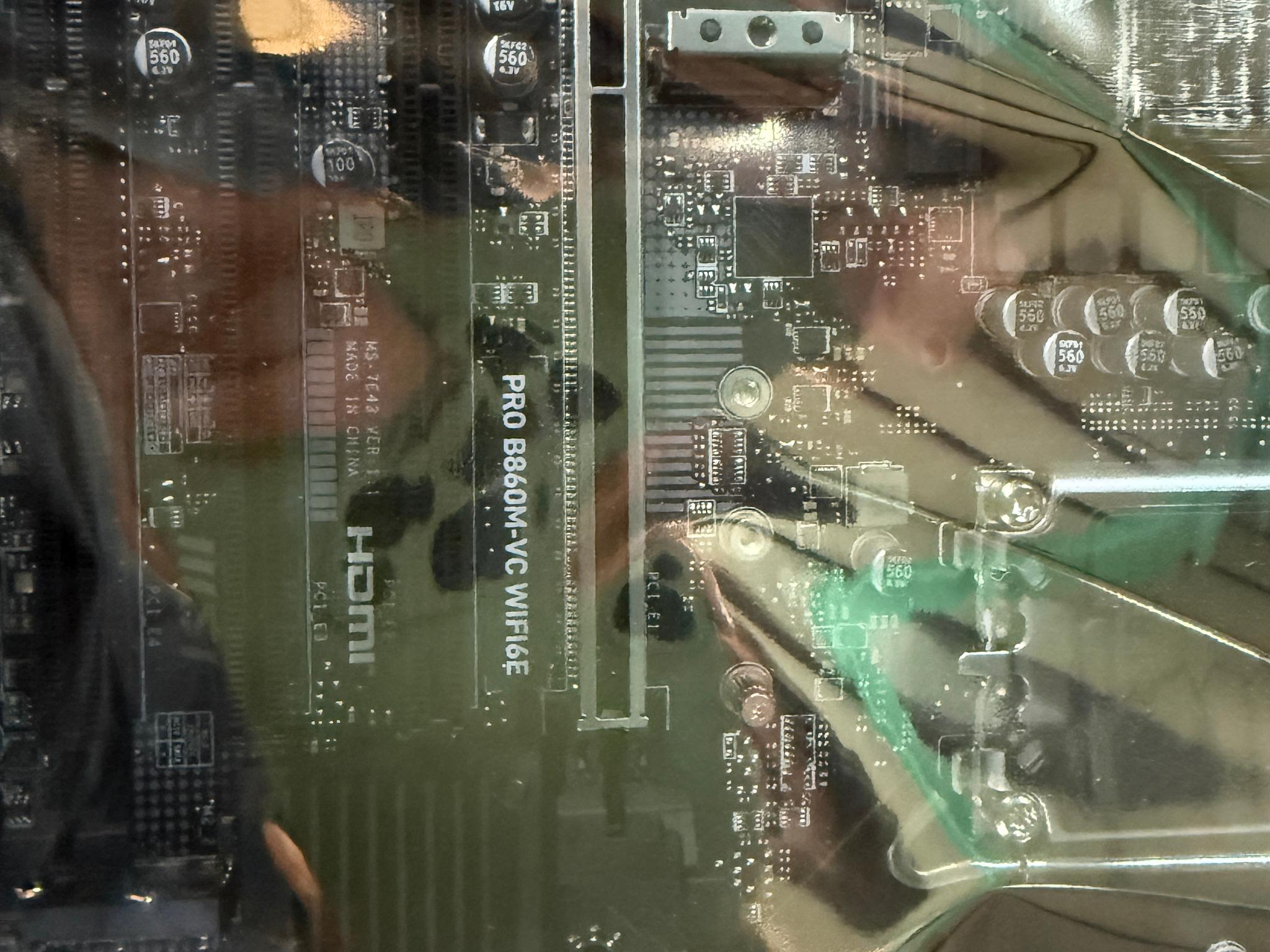 2 X MSI Pro B860M-VC WIFI6E Motherboards Brand New
