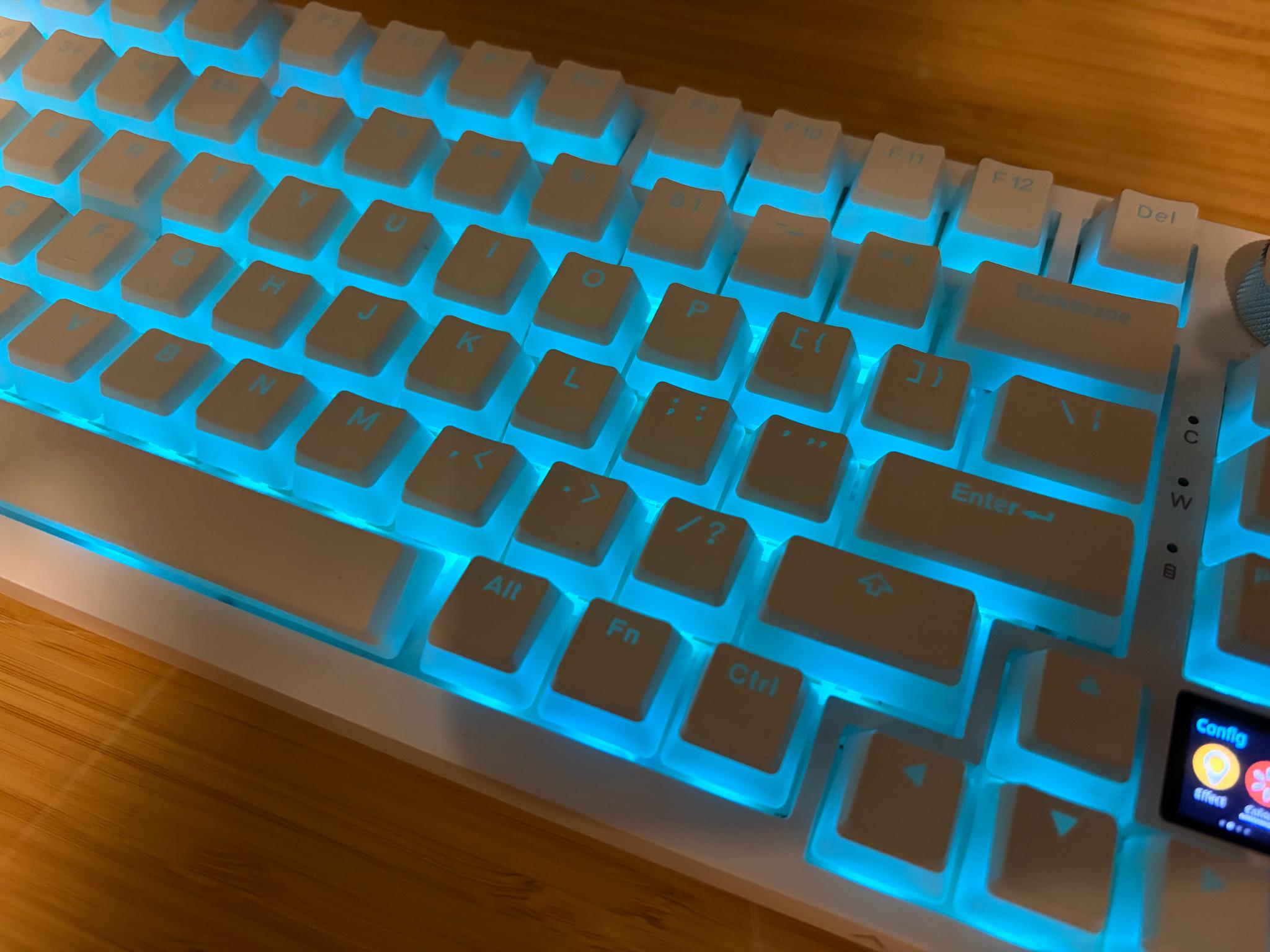 EPOMAKER Ajazz AK820 Pro 75% Wireless Mechanical Keyboard with TFT Smart Display&Knob