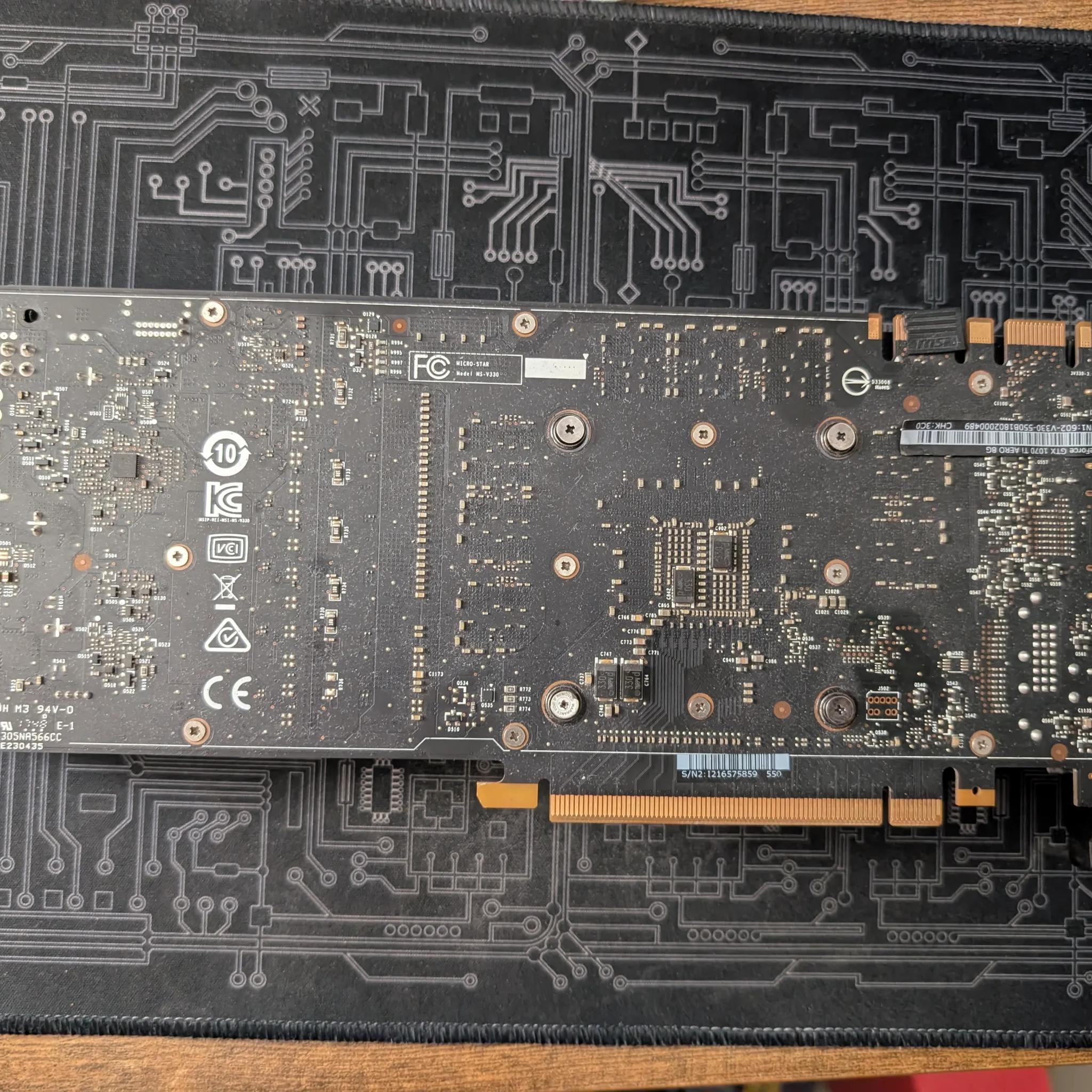 GTX 1070 Ti MSI Aero