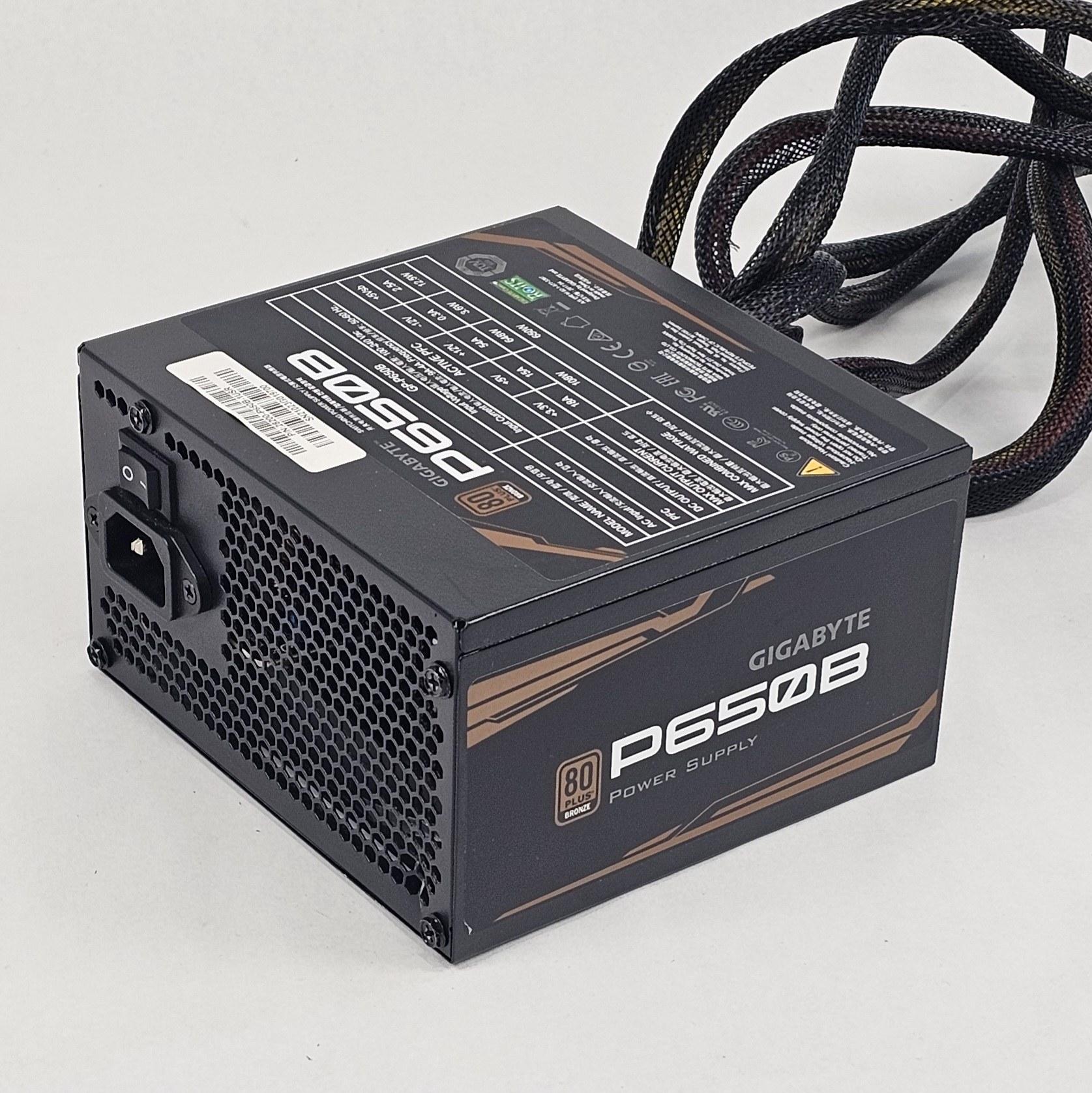 650 Watt PSU Gigabyte P650B Power Supply