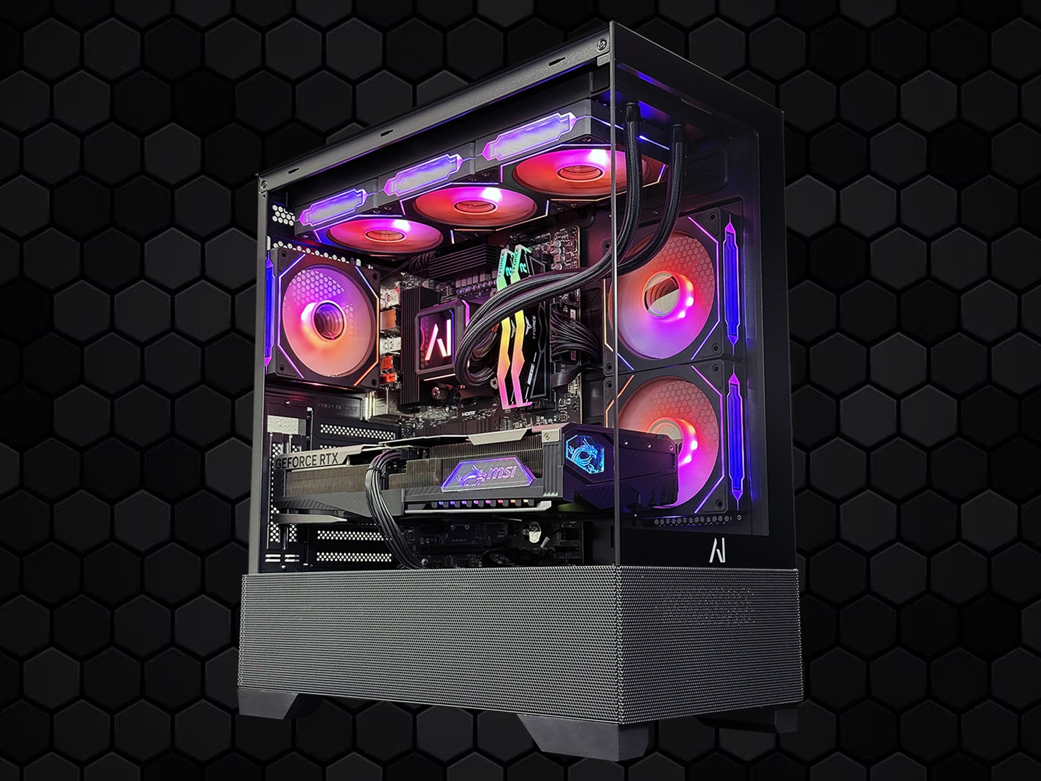 RTX 5090 | 9950X3D | 4TB SSD + 4TB SSD | 64GB DDR5 | X870E Mobo | 1300W PSU | ARGB Fans | W11 Home