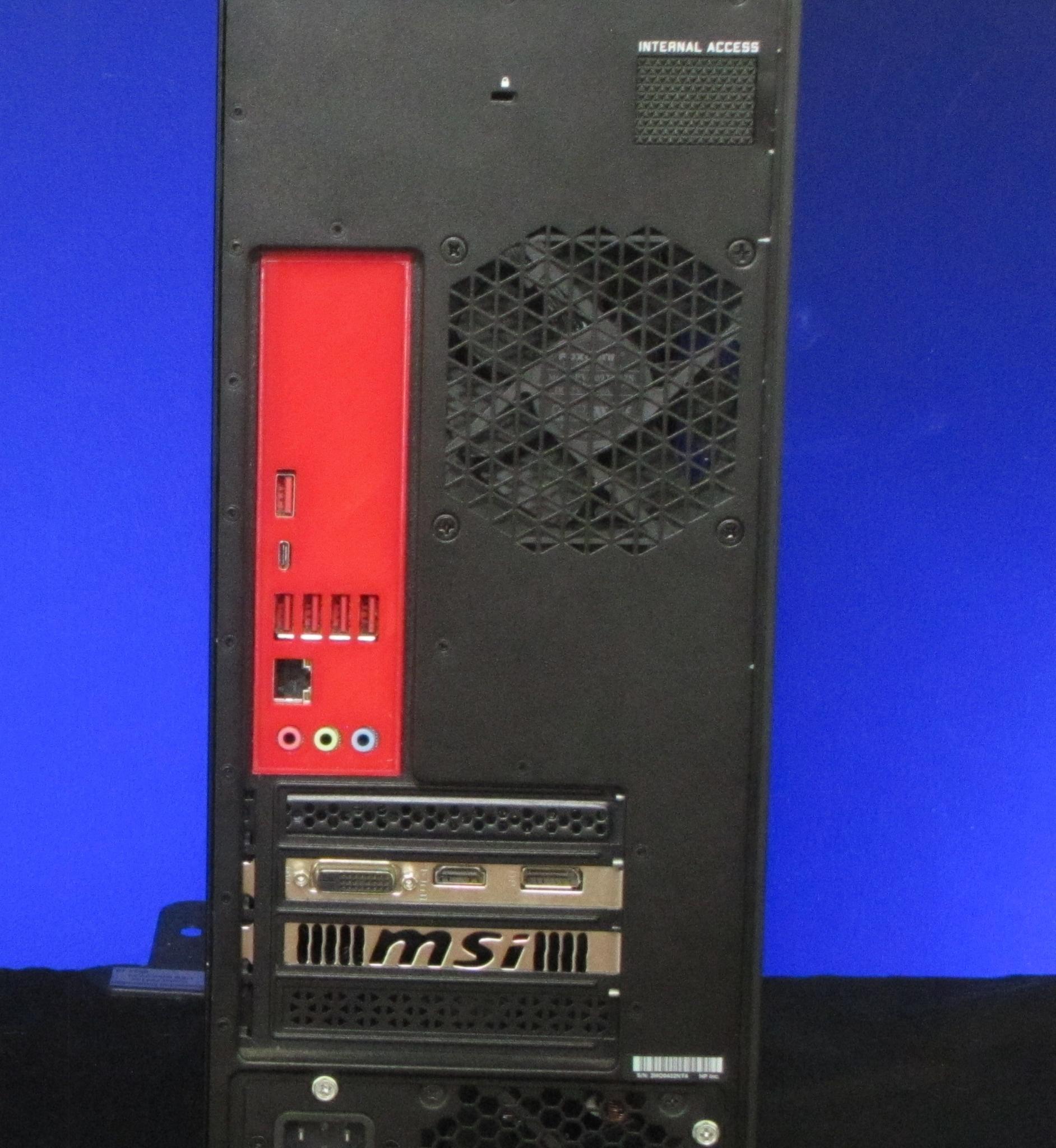 HP Omen Desktop, i5-9400F, 16GB DDR4, GTX 1060 3GB, 128GB m.2 SATA SSD, 750GB HDD, Win 11, Wifi, BT