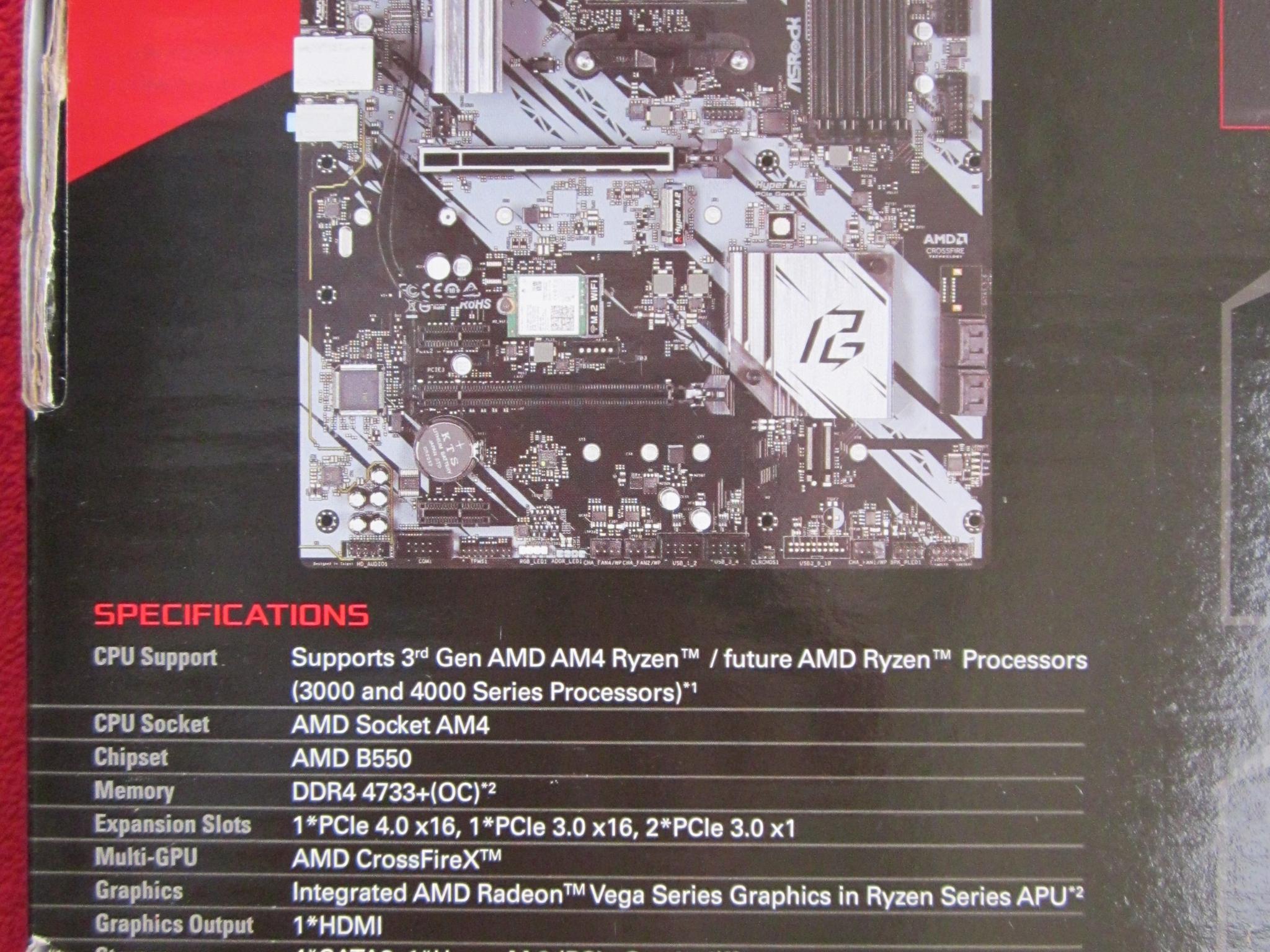 NEW! AMD Ryzen 5 5600 + ASRock B550 PG 4/ac + 16Gb DDR4 3200