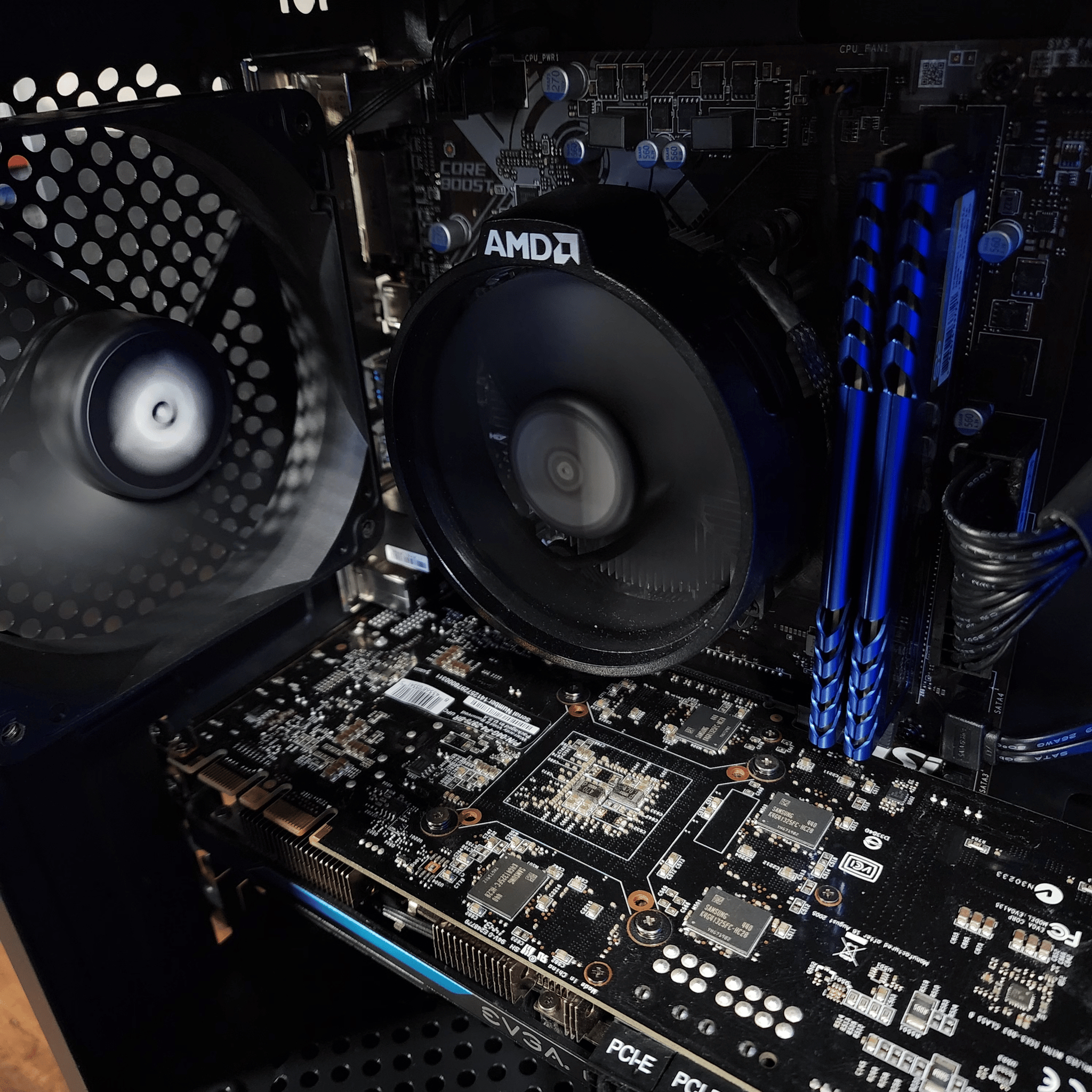 🖤🌀🖤 AMD Ryzen 5 1500X // EVGA GeForce GTX 970 FTW // SP 16GB 3200MHz 