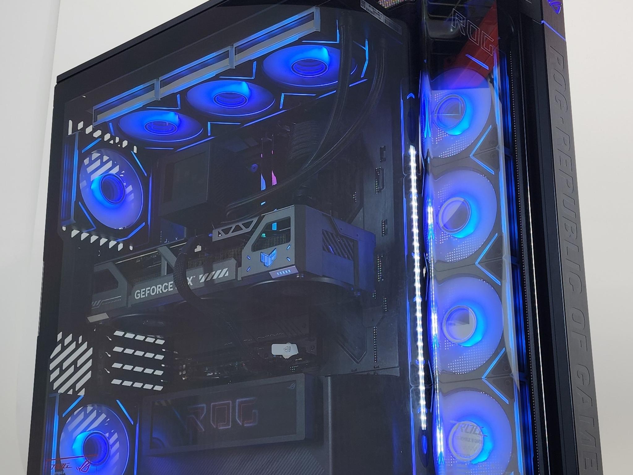 Gaming PC Ryzen 7 9800X3D 32GB RAM 2TB SSD RTX 5080 16GB Windows 11 Computer