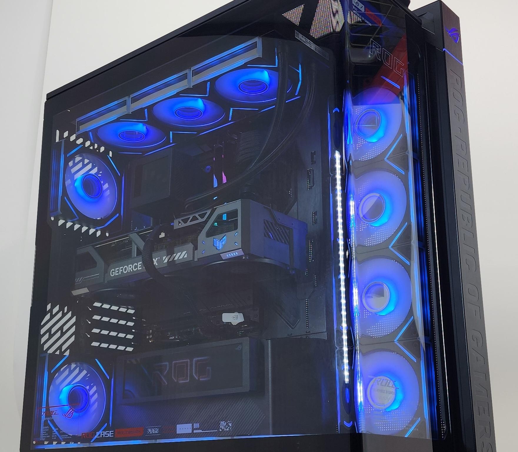 Gaming PC Ryzen 7 9800X3D 32GB RAM 2TB SSD RTX 5080 16GB Windows 11 Computer