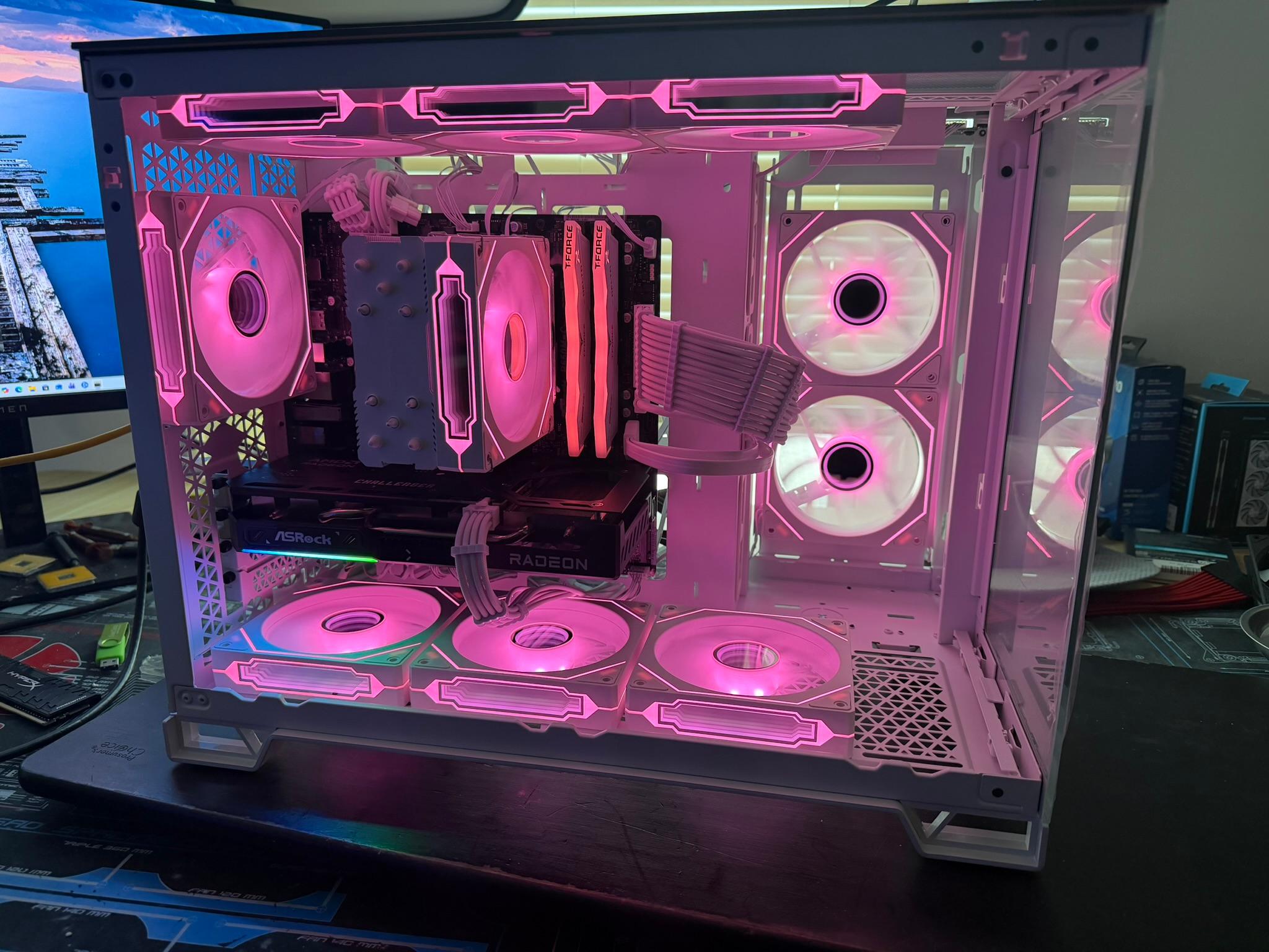 🖥️ Custom White RGB Gaming PC| 5 7500F |  9600XT  | 32GB RAM  |  Ultra-Cooled | 🖥️