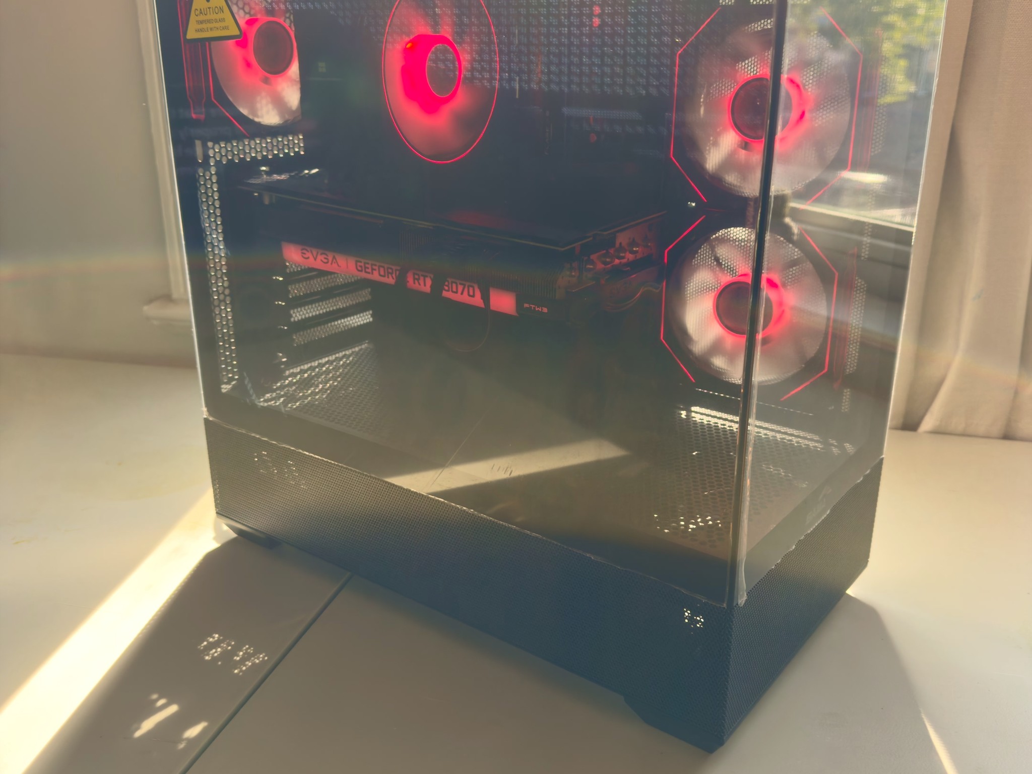 👻 GHOST GAMING PC | RTX 3070TI 8GB | RYZEN 5 7500X3D | 16GB DDR5 | 1TB SSD | WINDOWS 11 | WIFI & BT