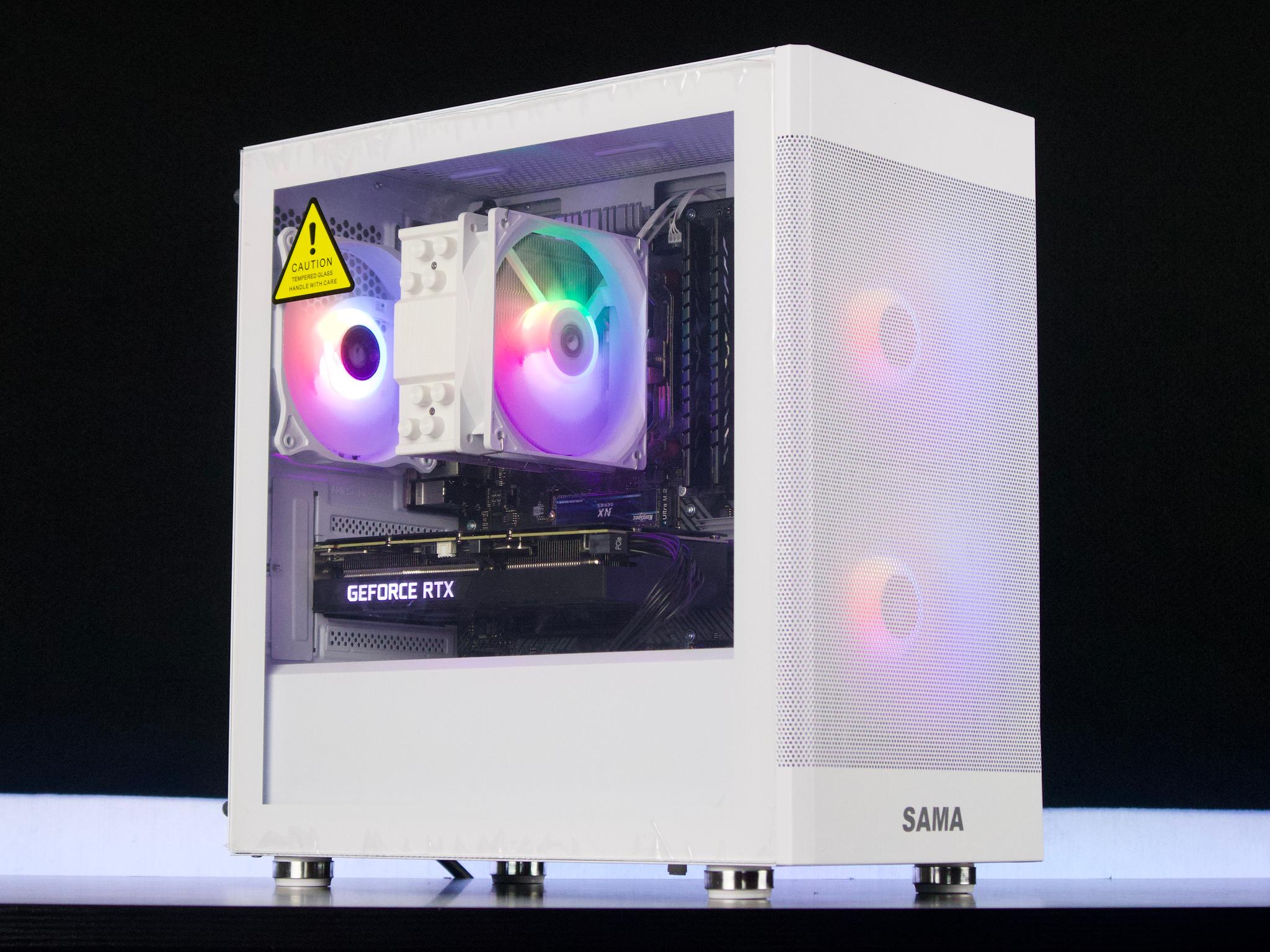 💜🤍💜 Gaming PC | RTX 3060 Ti ⚪ Ryzen 5 3600 🟣 16GB RAM ⚪ 1TB NVMe 💜🤍💜