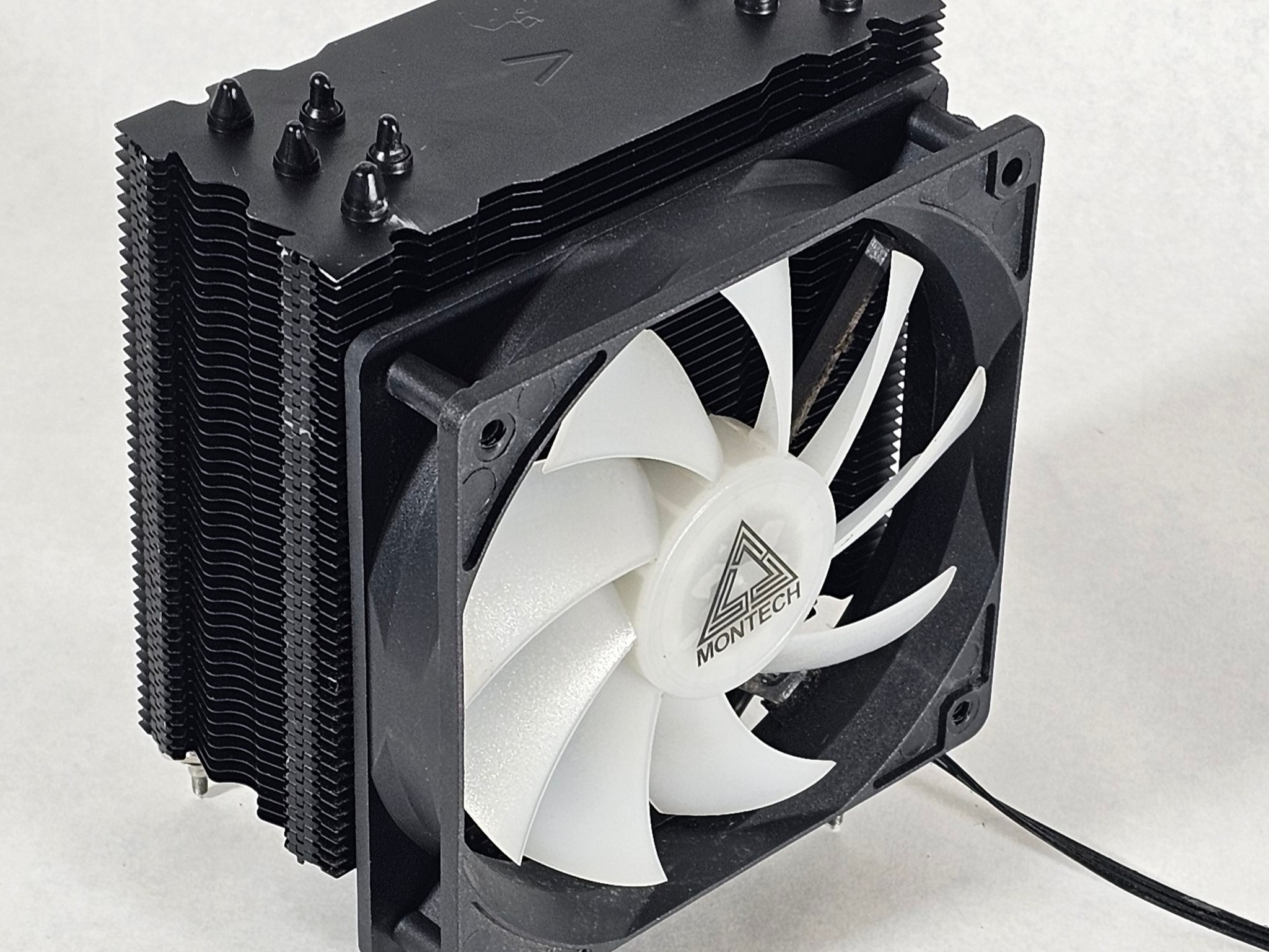 Black CPU Cooler with RGB Fan Intel LGA1700