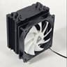Black CPU Cooler with RGB Fan Intel LGA1700