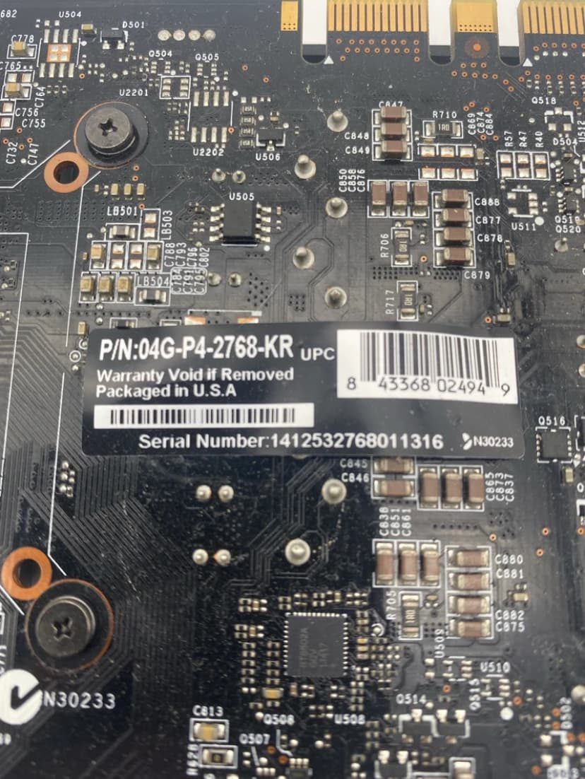 EVGA GeForce GTX 760 SC ACX Cooler 4GB GDDR5 Graphics Card 04G-P4-2768-KR