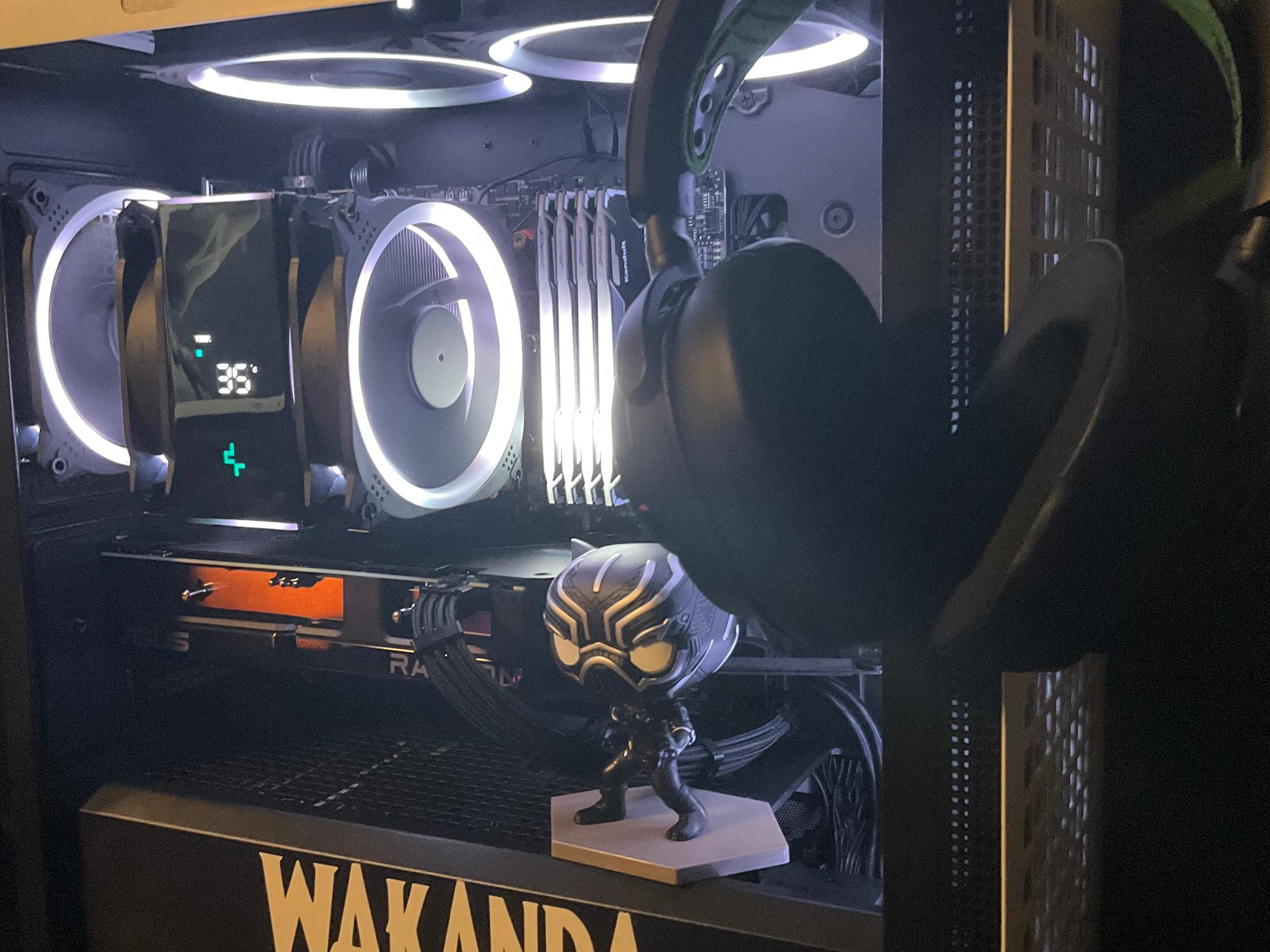 🐆PRO LEVEL BLACK⚫️PANTHER GAMING PC⚫️