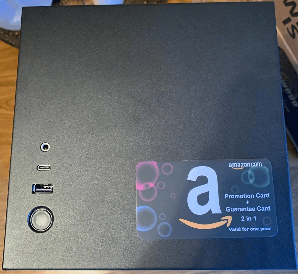 🔥 custom 1440p gaming MINI itx desktop computer 10400/3060/b560/1tb/16gb w/BONUS (all new parts) 🔥