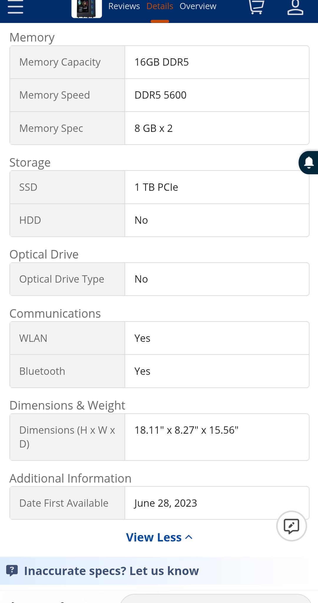 ABS Stratos Aqua Gaming PC – Windows 11 Home - Intel i7 13700F – GeForce RTX 4070