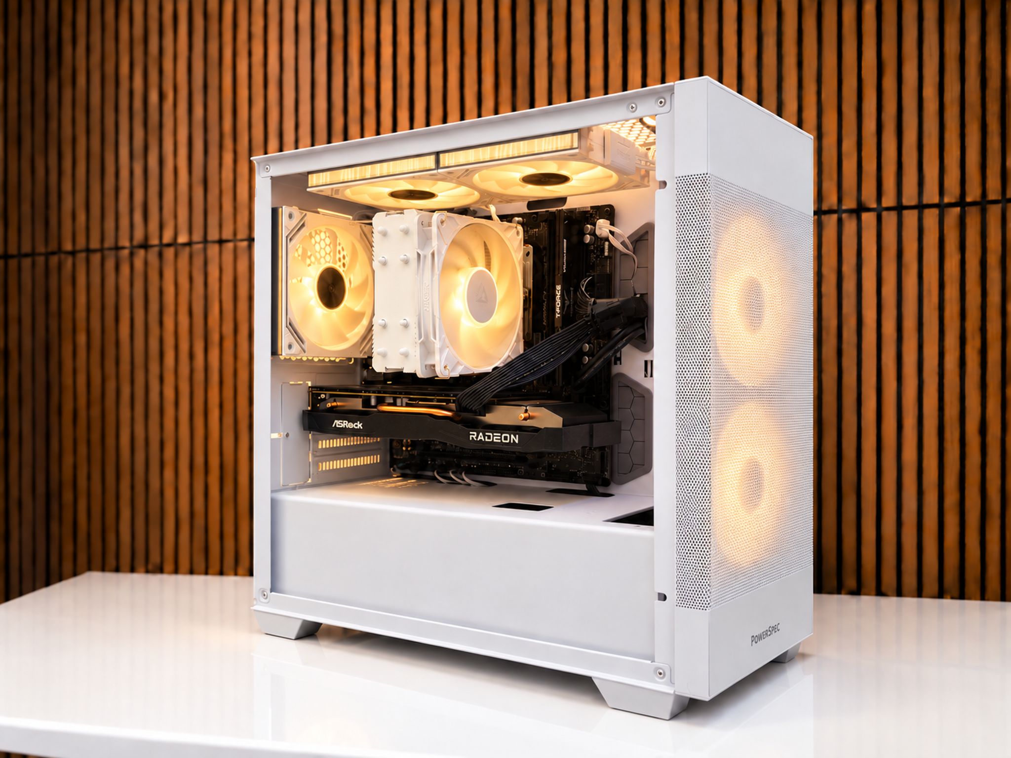 Whiteout v3 Gaming PC | RX 7600 8GB💻| DDR5| 16GB RAM | WiFi/BT | Windows 11 | 1TB