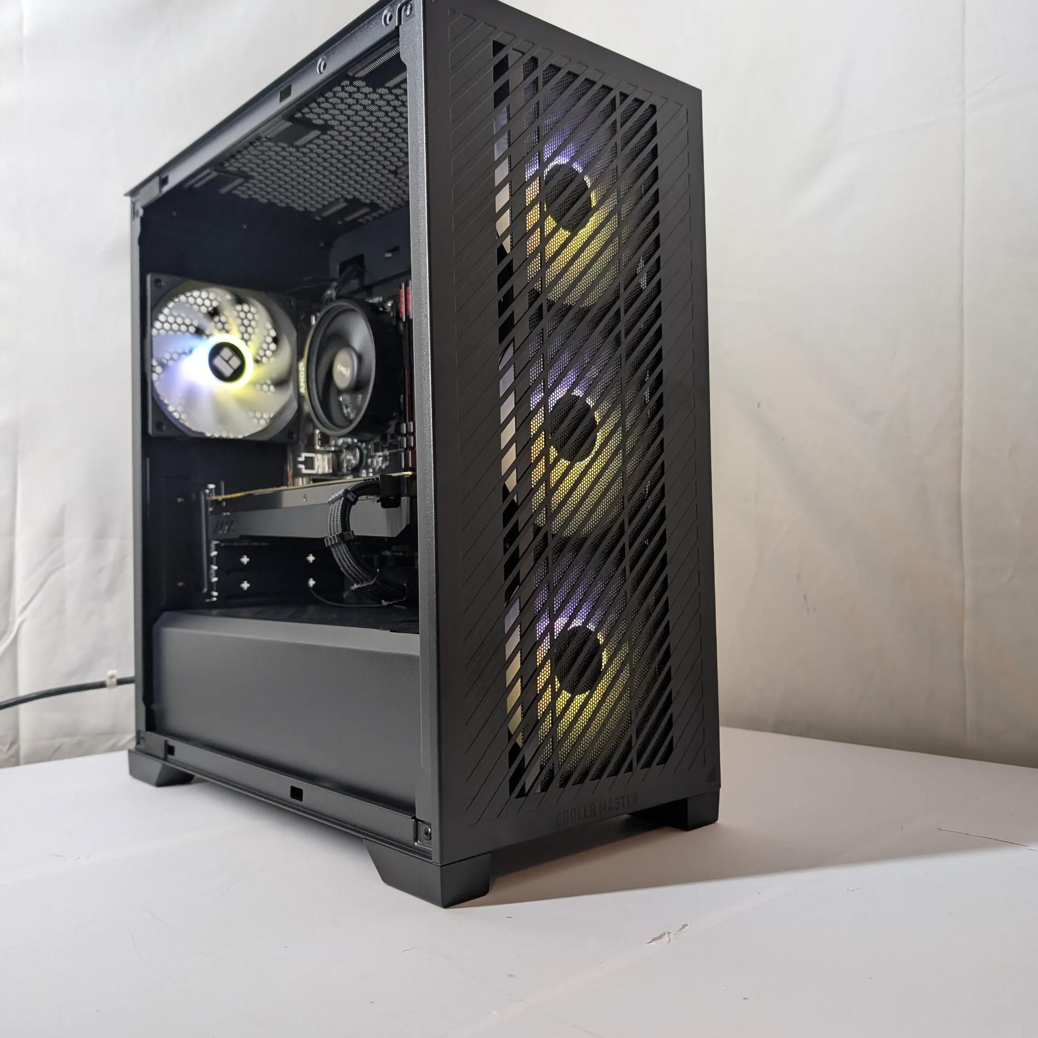 💻 GTX 1080 + Ryzen 7 | 1080p Gaming PC | 1TB NVMe | Wi-Fi & Windows 11