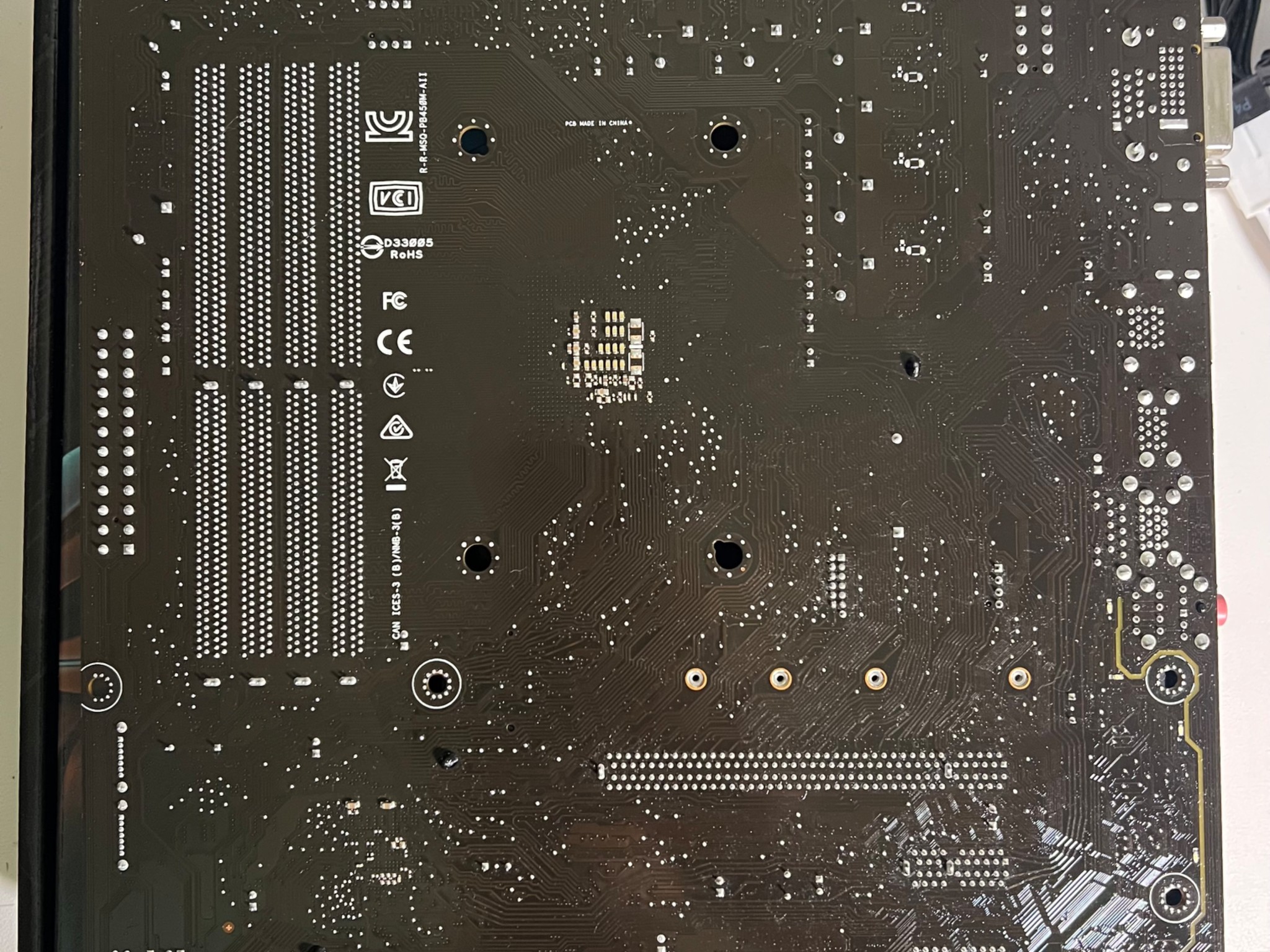 ASUS Prime B450M-A II AM4 Motherboard | FOR PARTS / BROKEN