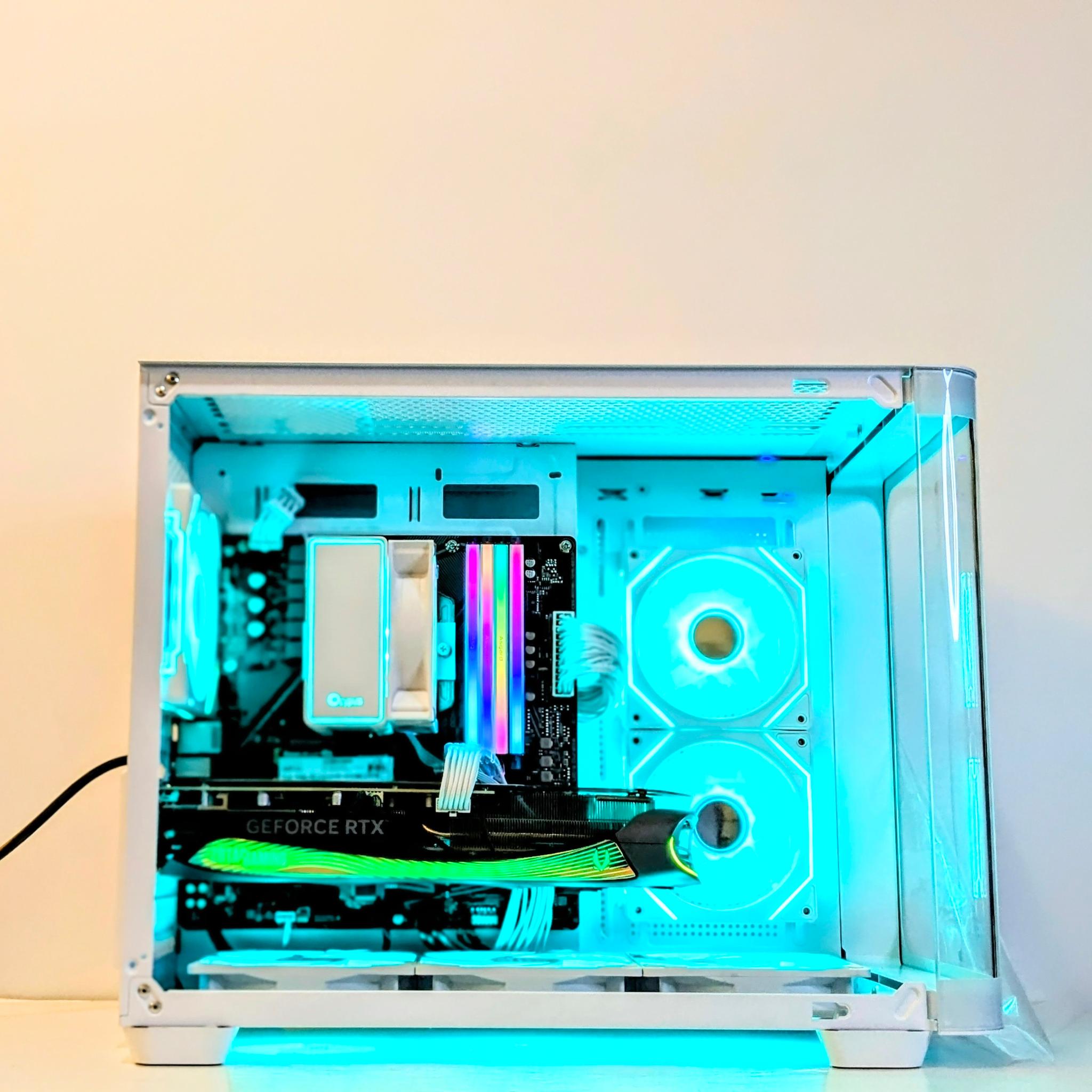 1440P/4K Gaming Beast🔥⚪|RTX 4070TI|32GB RAM|Ryzen 9|2TB Storage|Wi-Fi+ BT| Windows 11