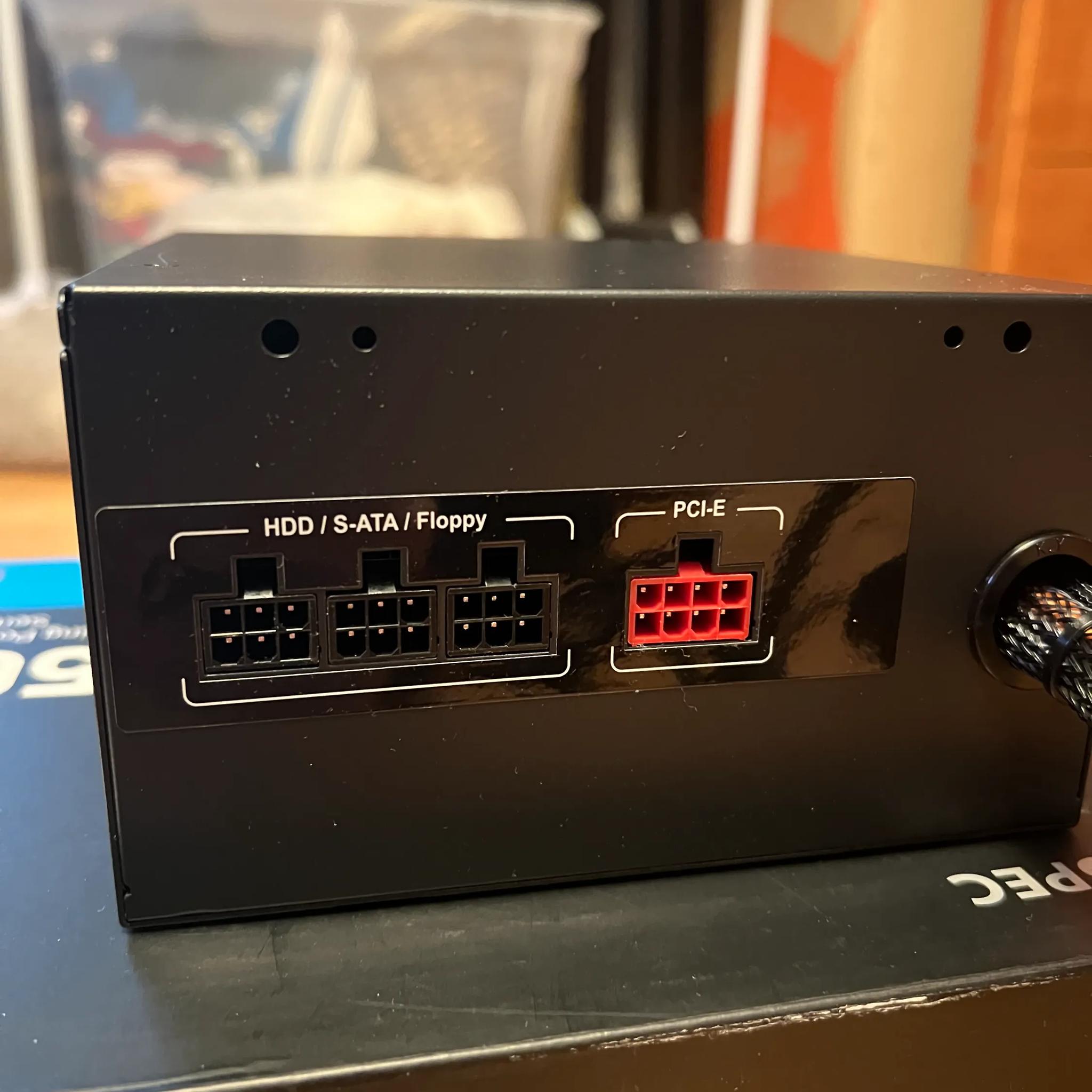 PowerSpec 650 Watt 80 Plus Bronze ATX Semi-Modular Power Supply
