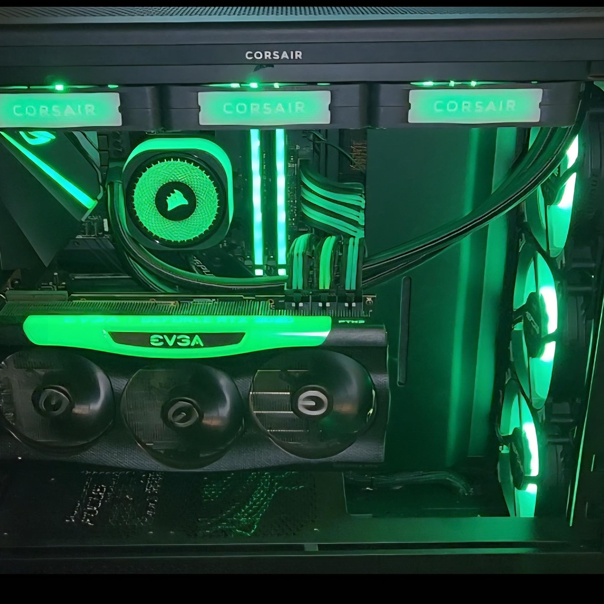 GODZILLA,  THE HIGH END GAMING/STREAMING PC Ryzen 7 5700x3d/ RTX 3090!