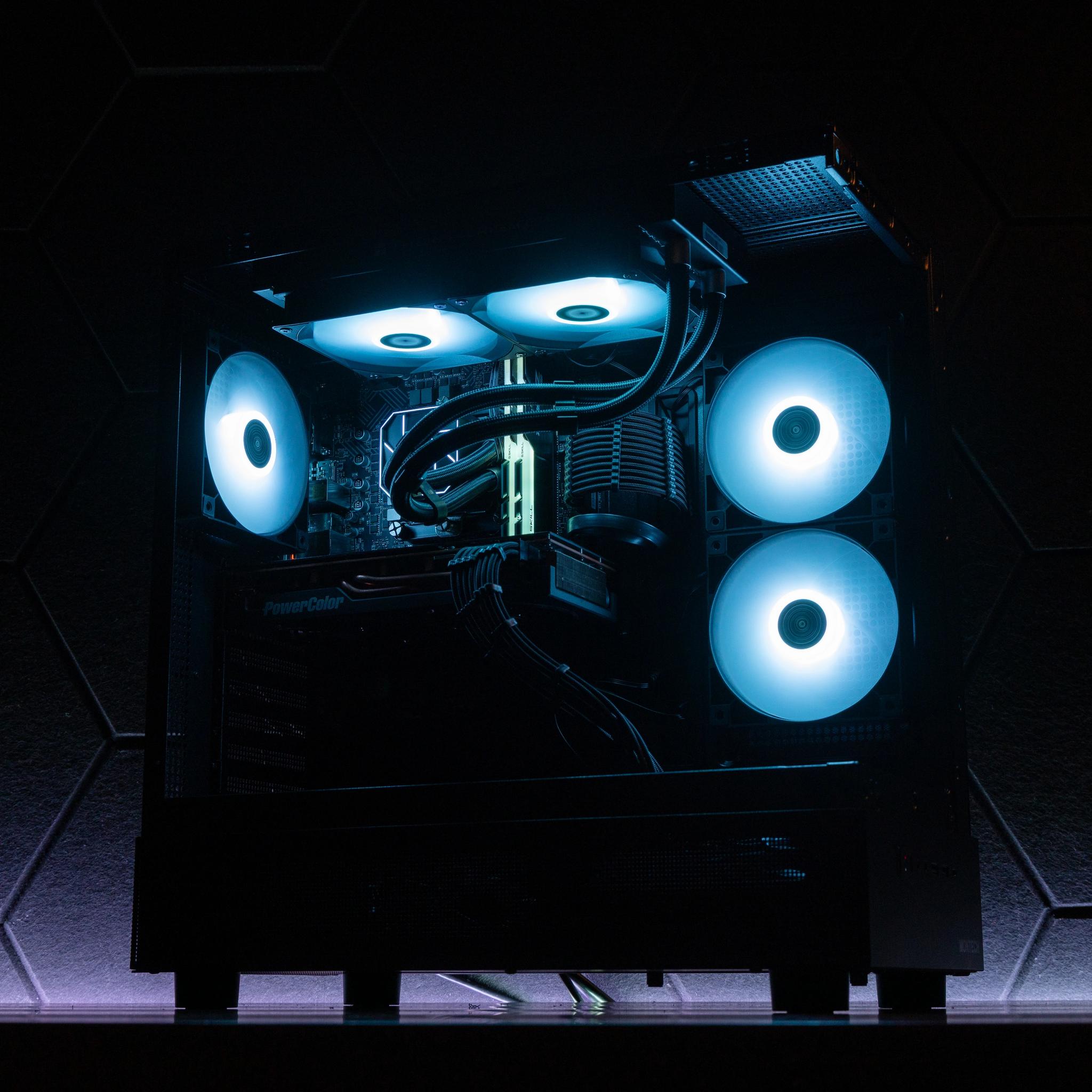 🐺 Cerberus 🐺 AMD RX 5700 XT / Intel Core i5-12500 / 1TB NVME / 32GB Ram / 240 AIO / Windows 11 Pro