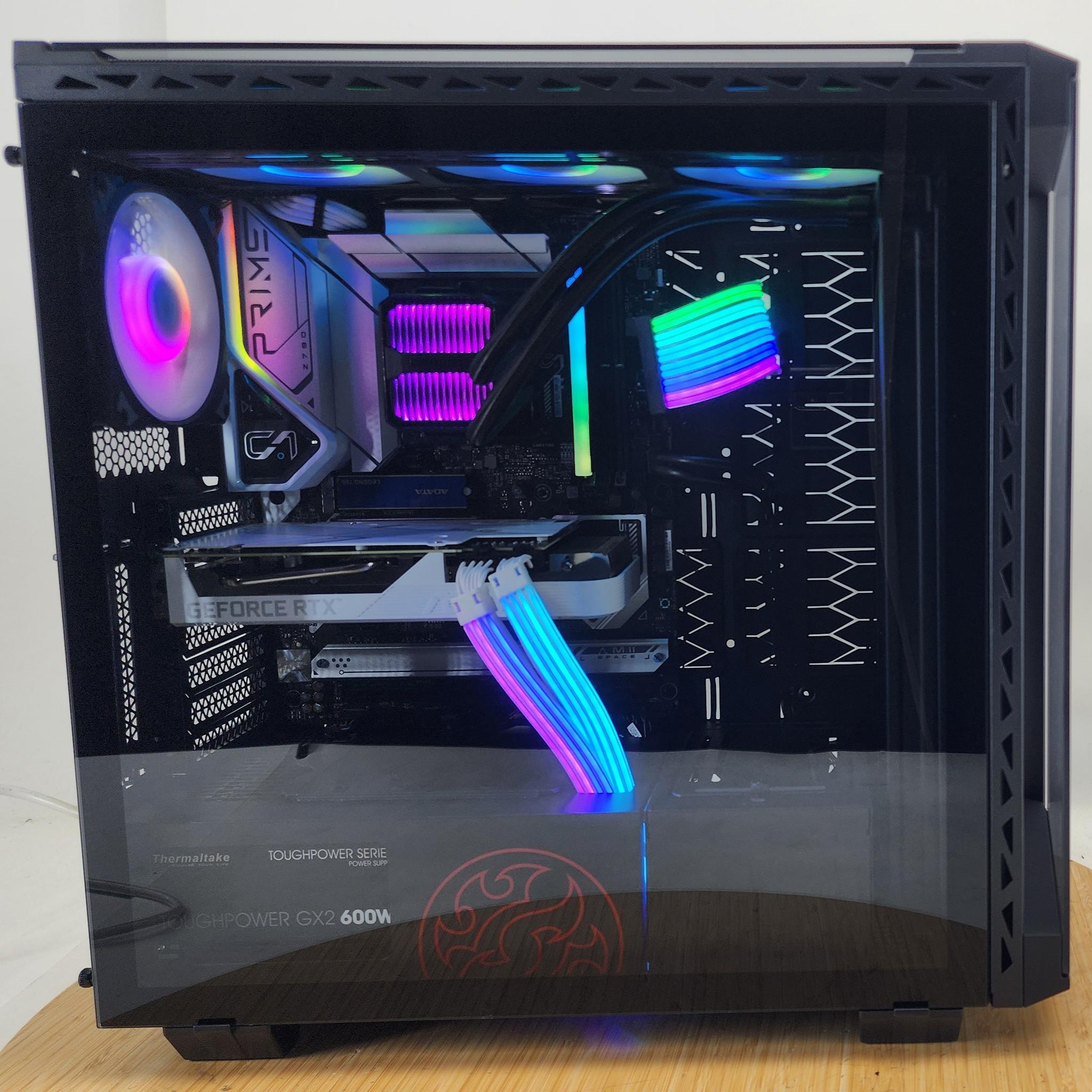 Gaming PC i7-14700KF 16GB RAM 1TB SSD RTX 3060 Ti 8GB Windows 11 Computer