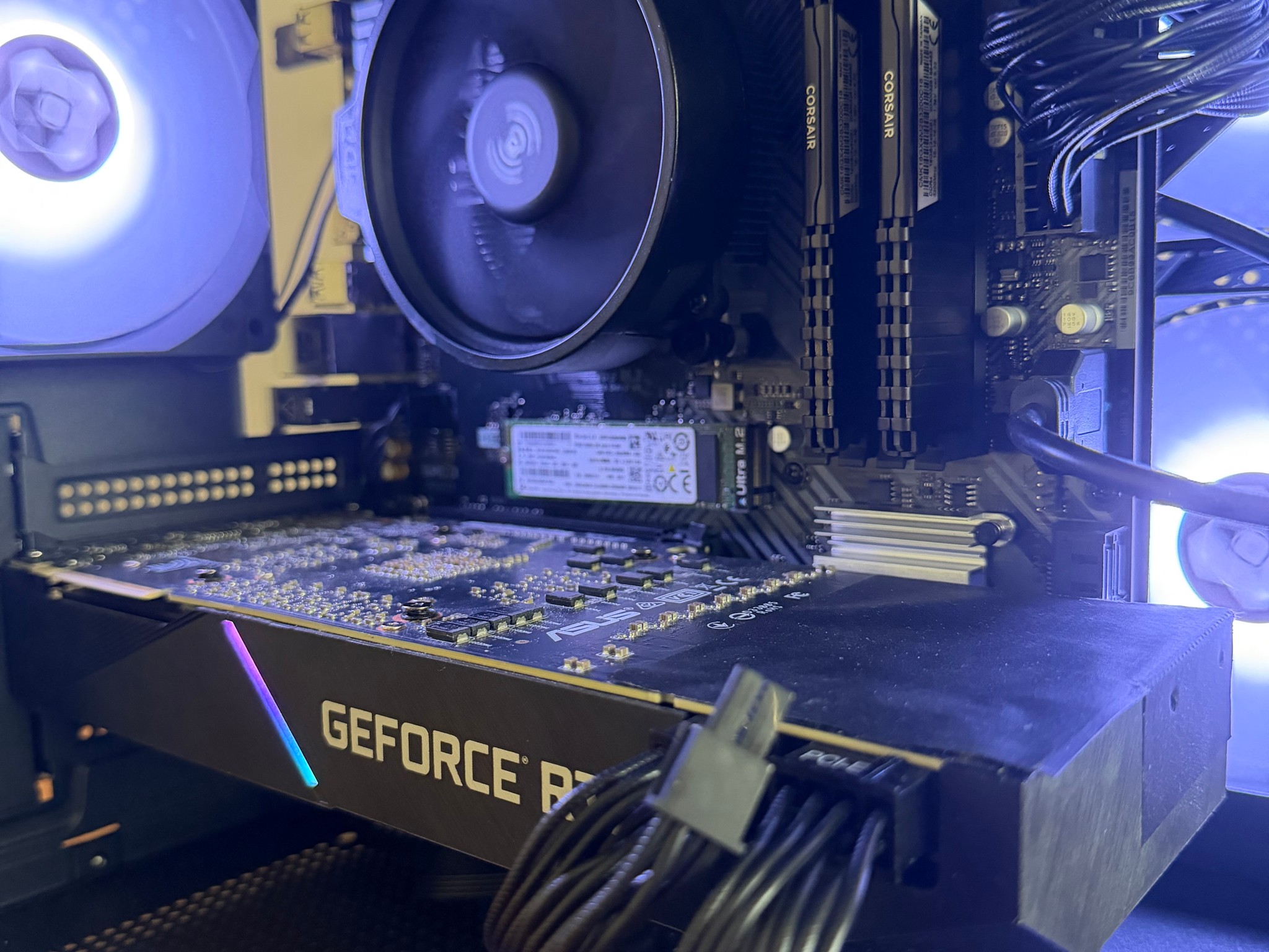 Black Gaming PC RTX 2070 Super | Ryzen 5 | RGB | Ready to Play