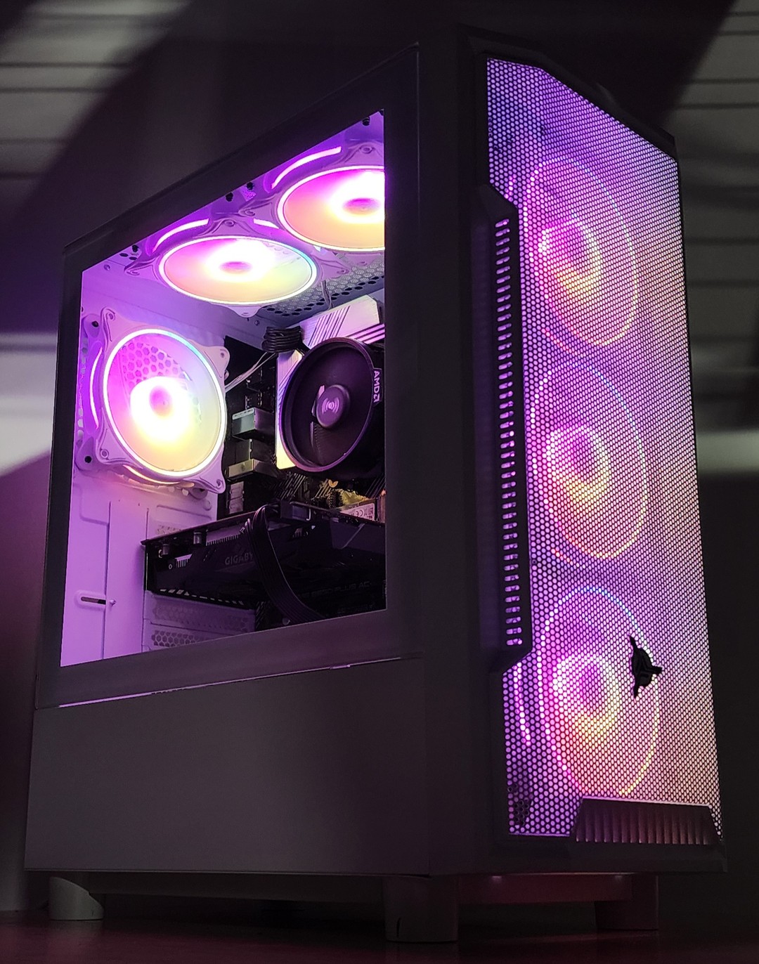 デスクトップPC 【GTX1650】【RYZEN5 5600G】 Gaming PC Ryzen 5 5600G 16GB RAM 256GB SSD+1TB HDD GTX 1650 4GB