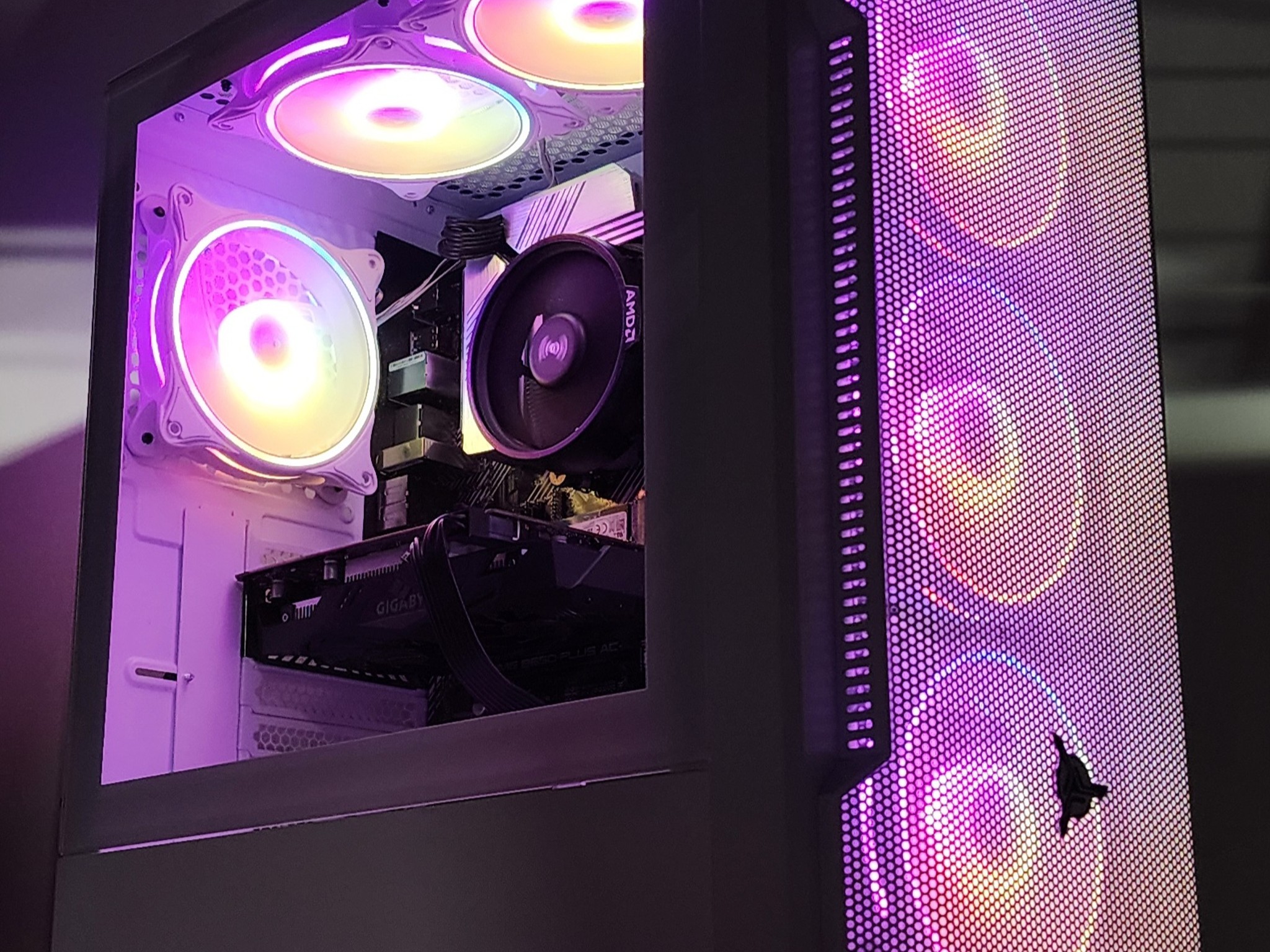 Gaming PC Ryzen 5 5600G 16GB RAM 256GB SSD+1TB HDD GTX 1650 4GB Win 11 Computer