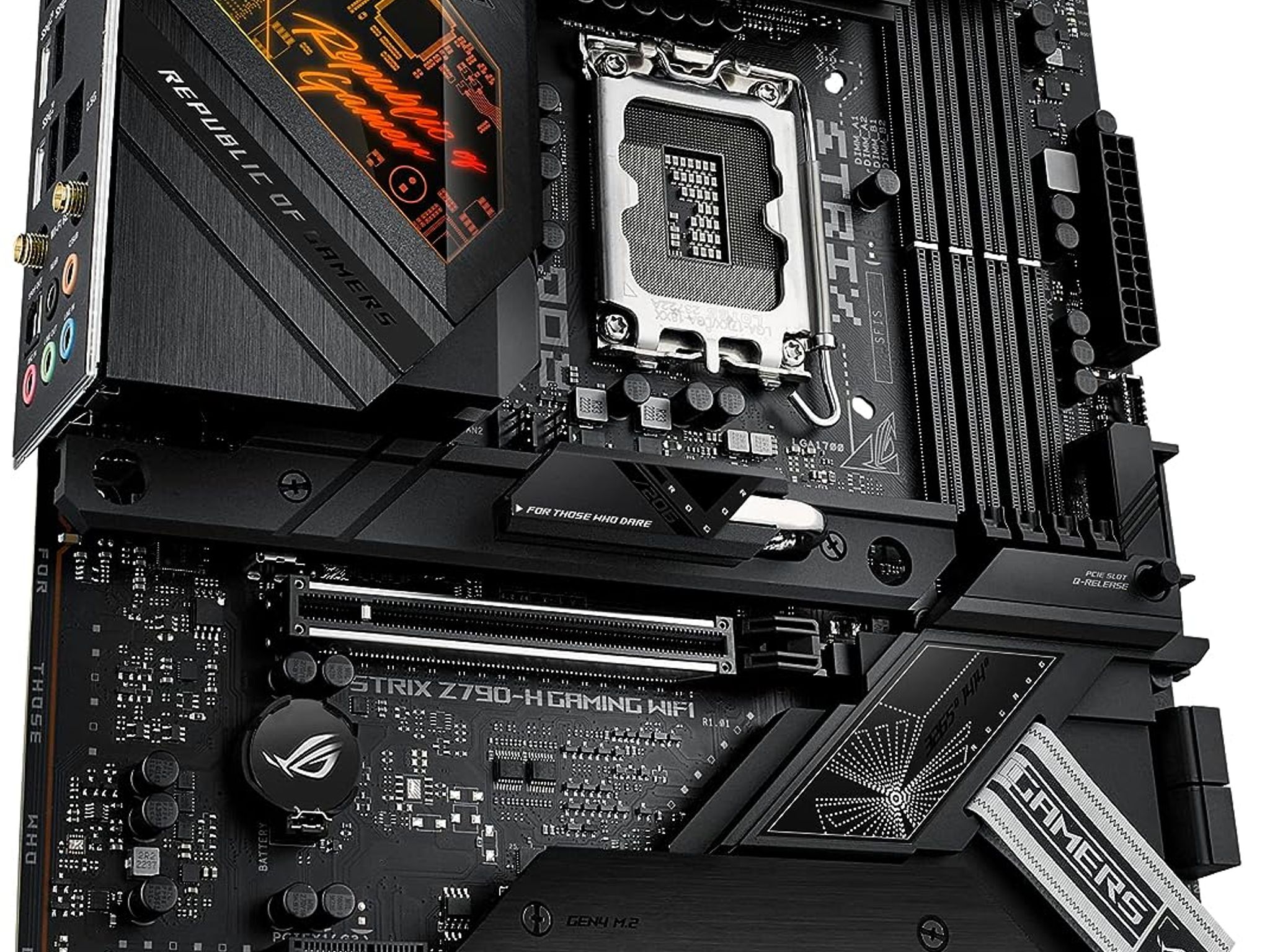 ASUS ROG STRIX Z790-H GAMING WIFI Intel Z790 LGA 1700 ATX DDR5 Motherboard