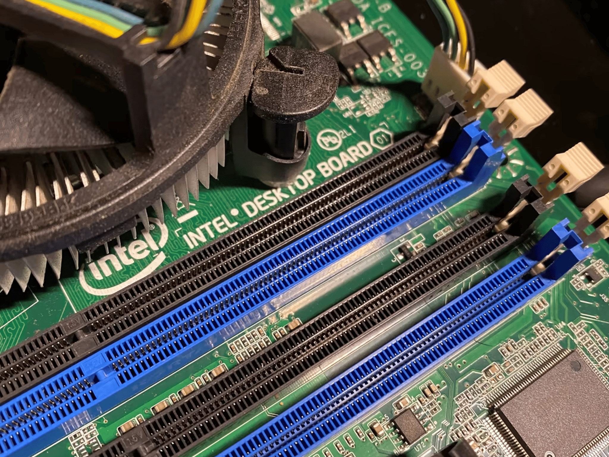 Core i5-2300, LGA 1151 Motherboard, and Intel Stock Cooler Combo