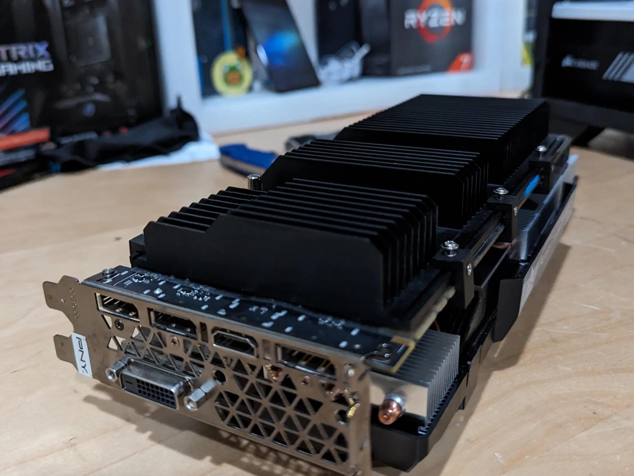 Nvidia GTX 1080 w/ Arctic Accelero IV Cooler