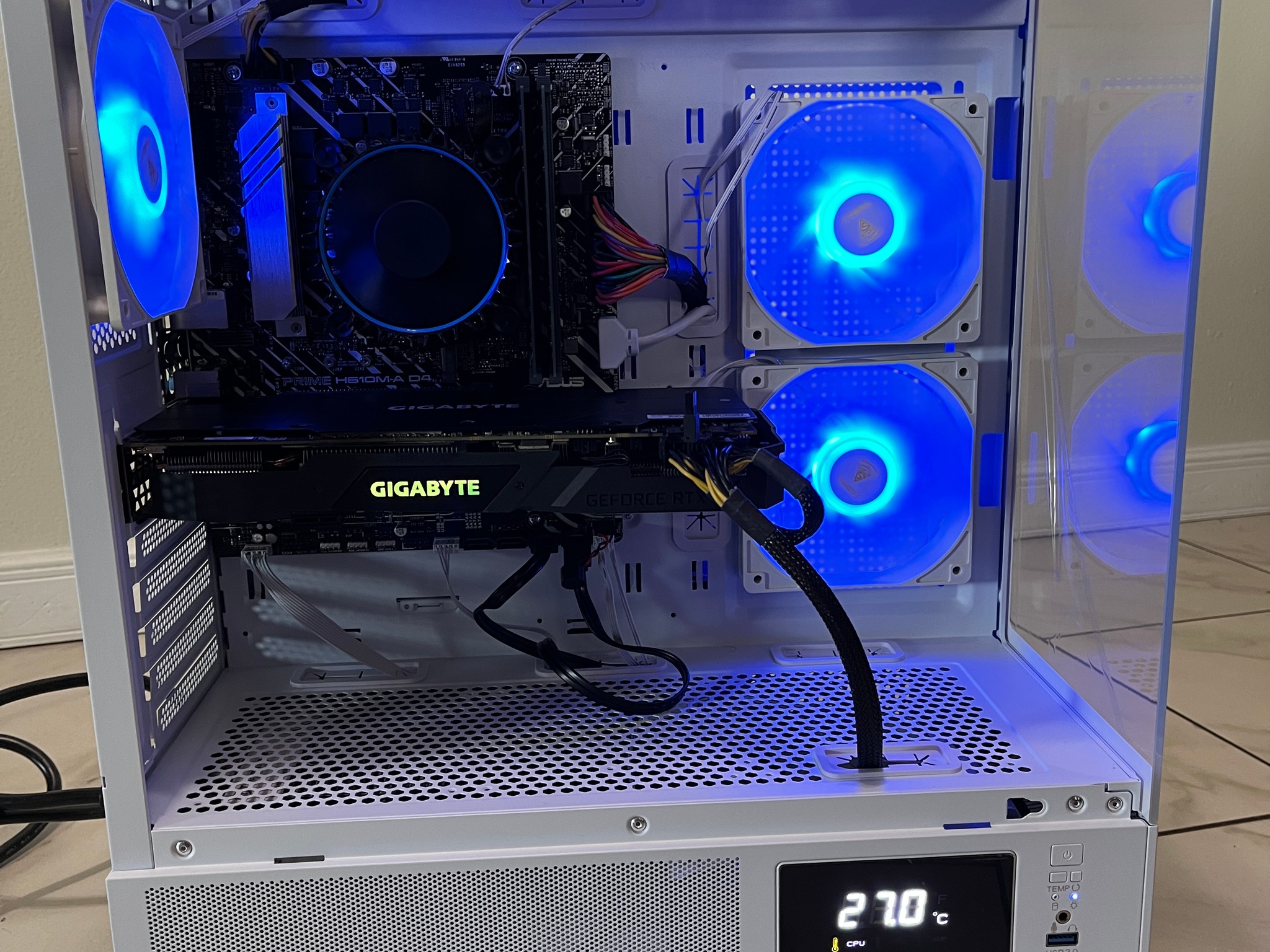 NVIDIA RTX 2070, Intel Core i3-12100, 16GB RAM, 4.2 TB Storage, High FPS Gaming PC w/Wi-Fi & BT