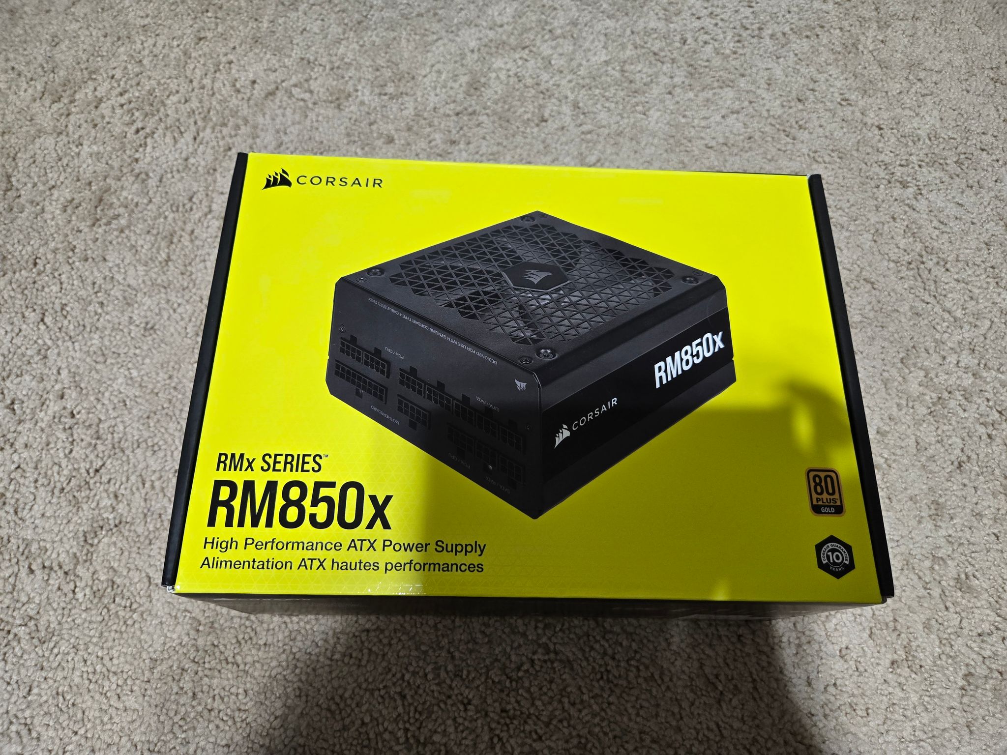 CORSAIR RM850x GOLD+ Fully Modular