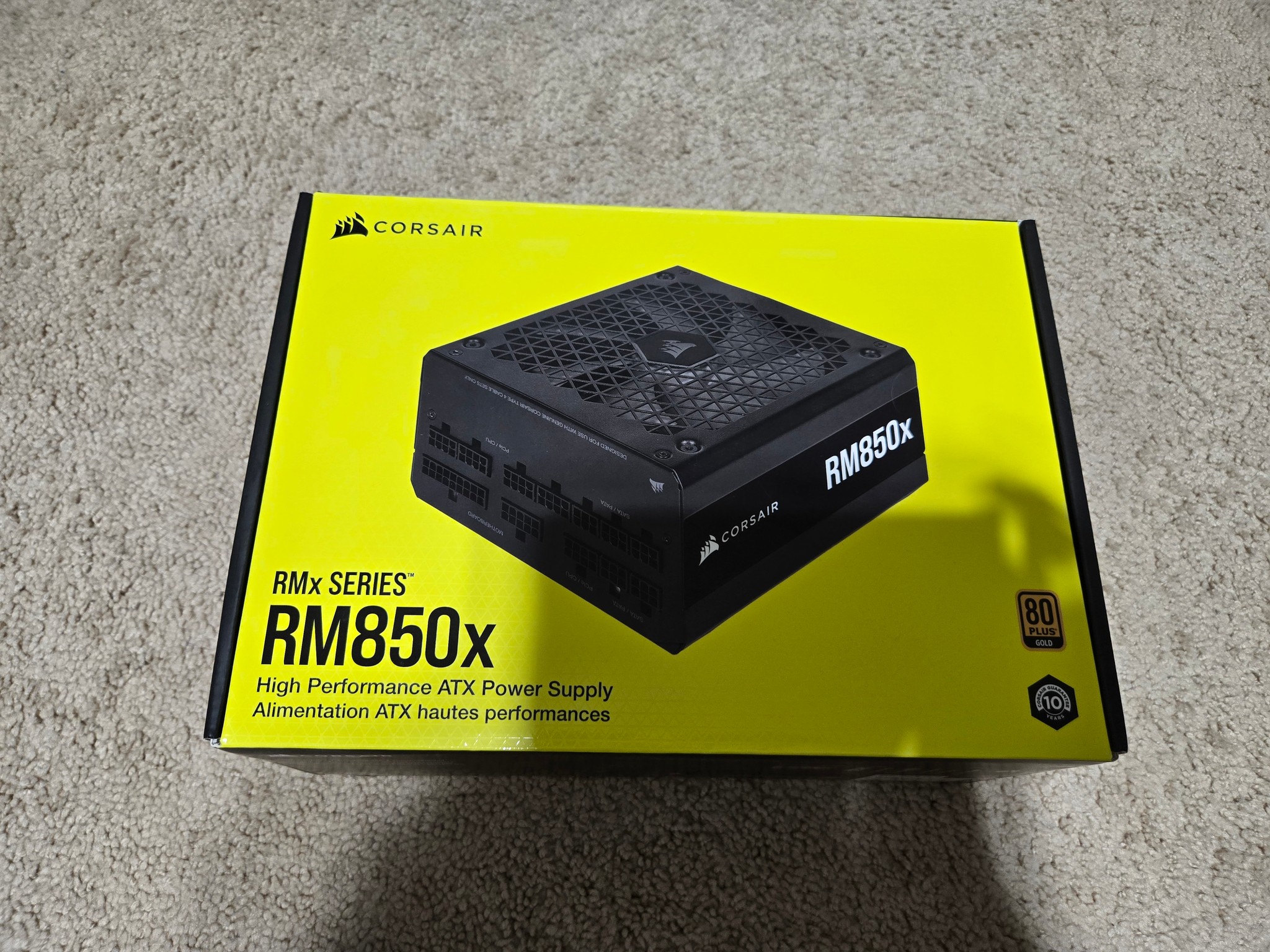 CORSAIR RM850x GOLD+ Fully Modular