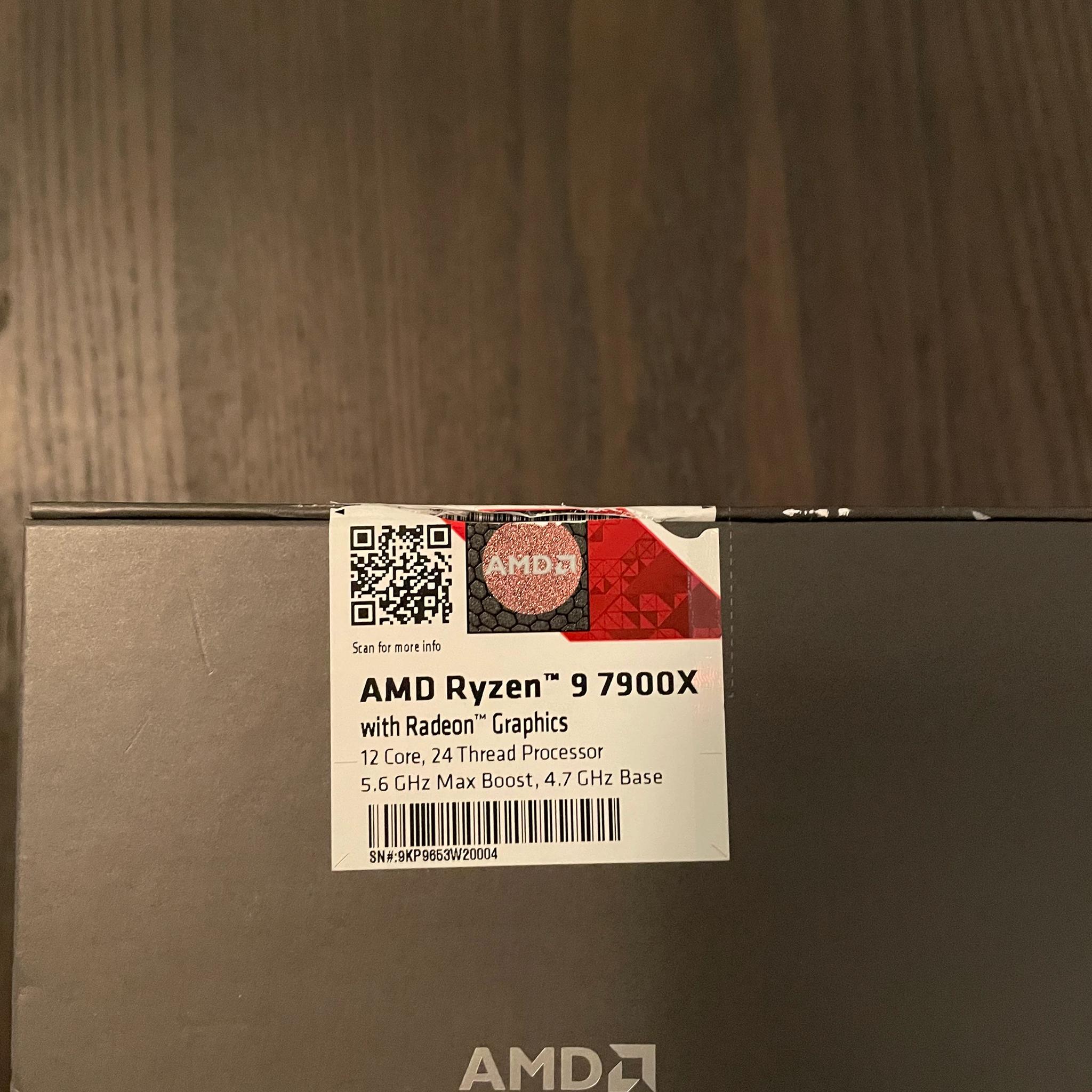 On Sale! Used Ryzen 9 7900X