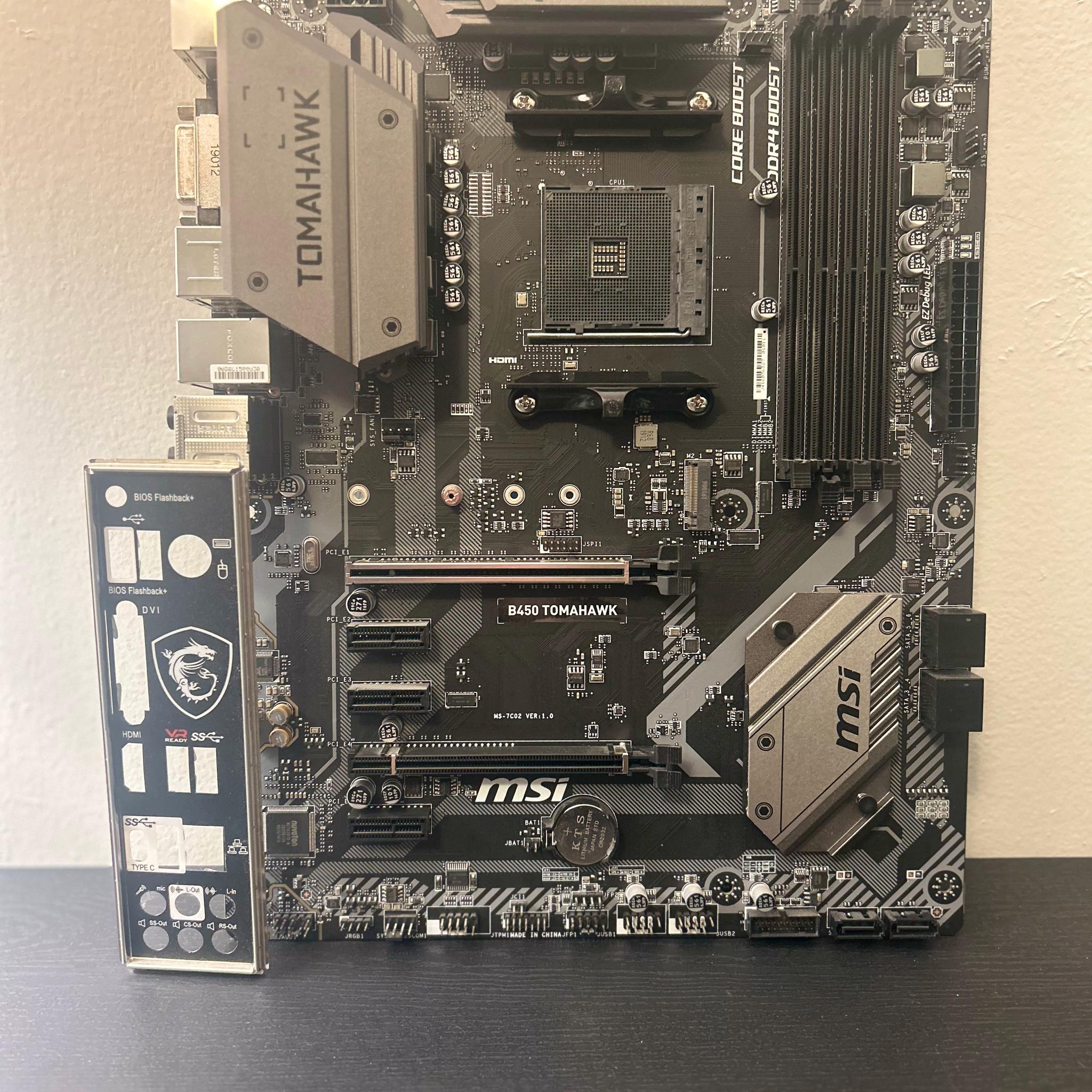 MSI B450 TOMAHAWK