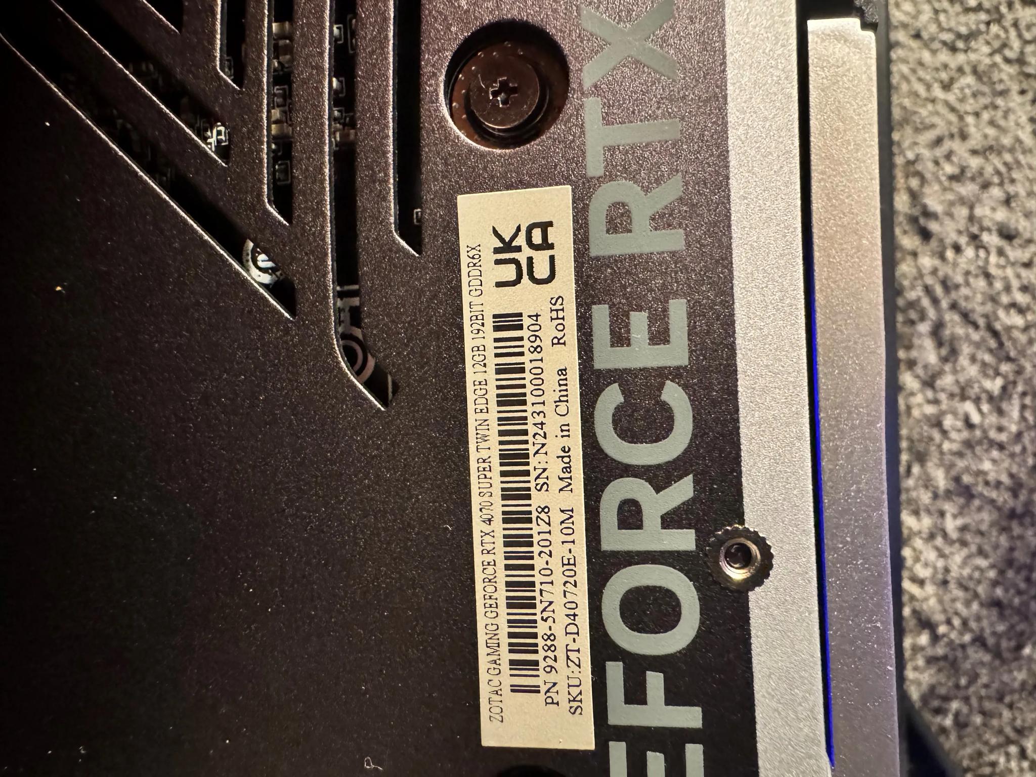 ZOTAC Gaming GeForce RTX 4070 Super Twin Edge