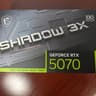 MSI GeForce RTX 5070 12G SHADOW 3X OC